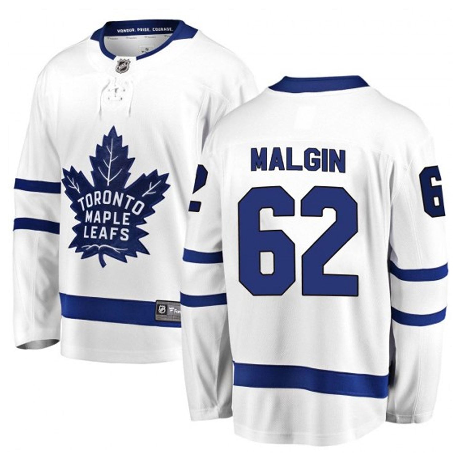 Denis Malgin Toronto Maple Leafs 62 Jersey