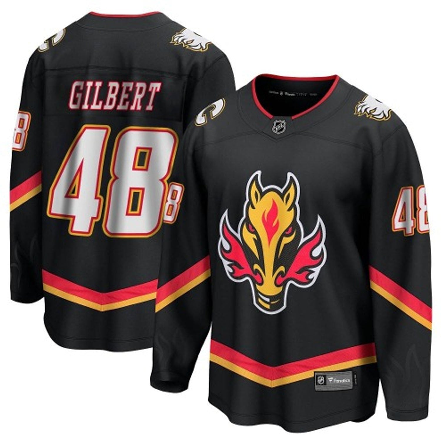 Dennis Gilbert Calgary Flames 48 Jersey