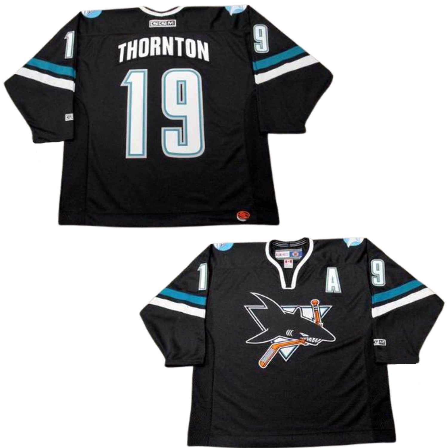 Joe Thornton San Jose Sharks 19 Jersey