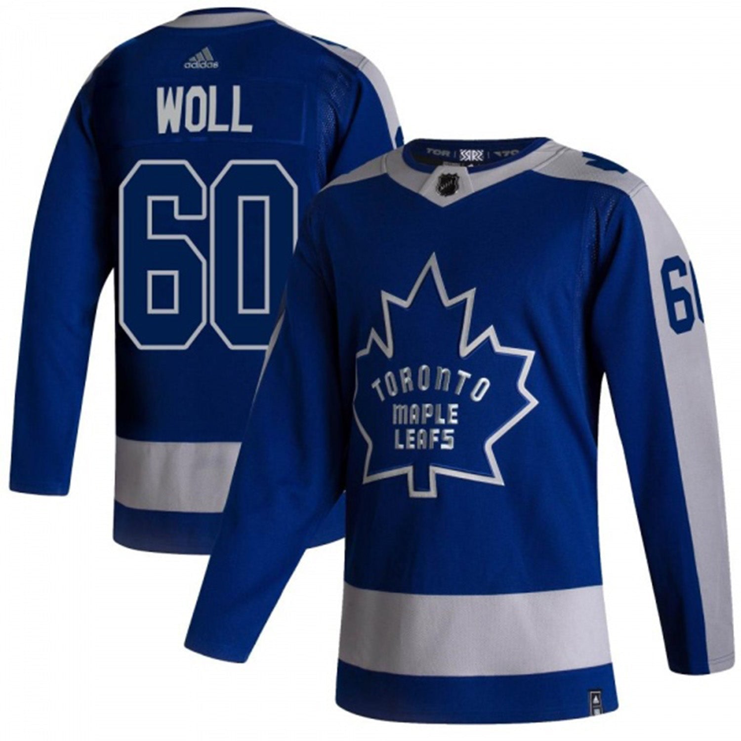 Joseph Woll Toronto Maple Leafs 60 Jersey