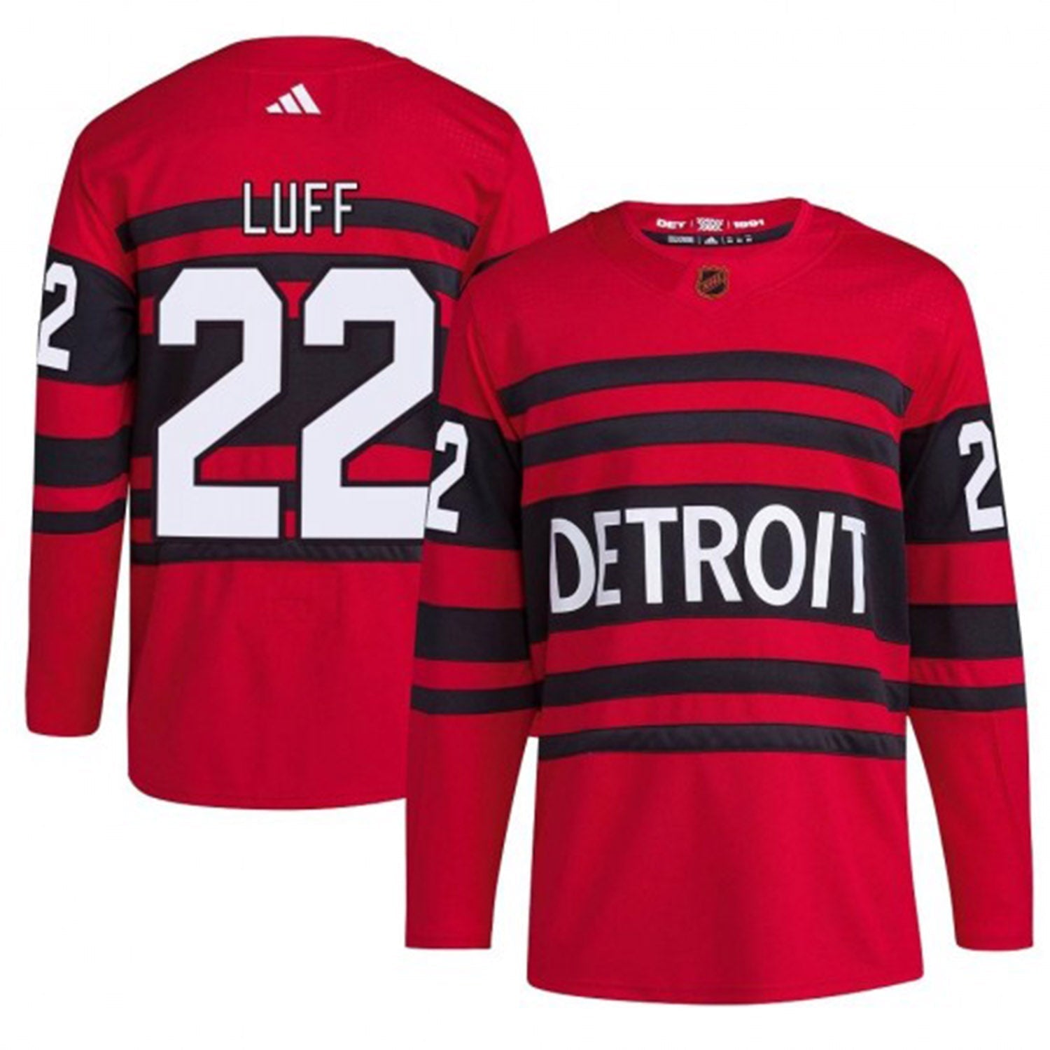 Matt Luff Detroit Red Wings 22 Jersey