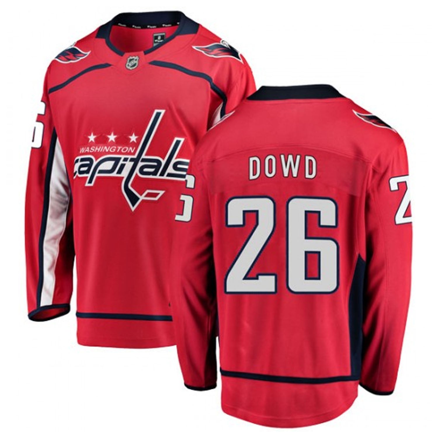 Nic Dowd Washington Capitals 26 Jersey