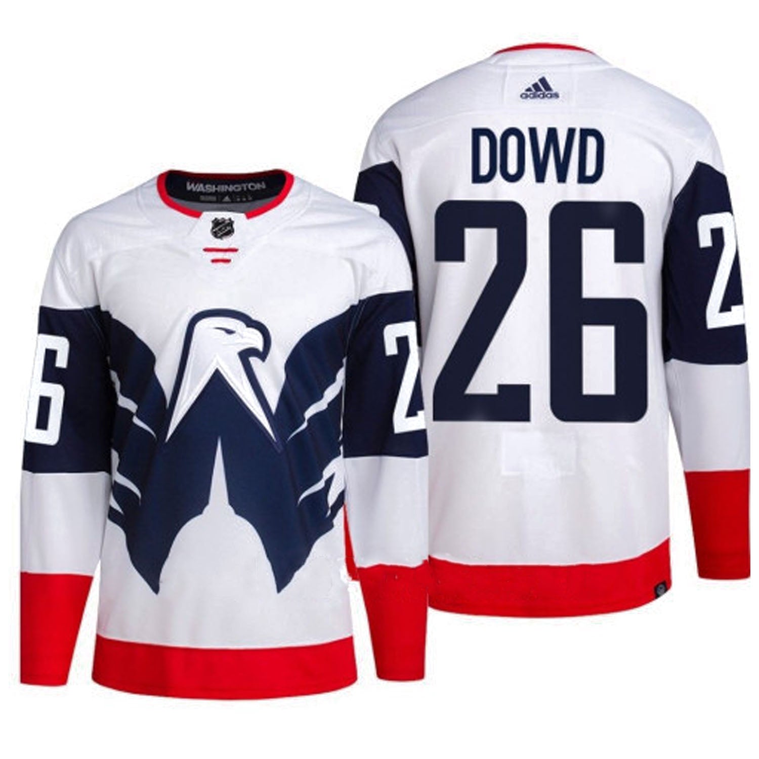 Nic Dowd Washington Capitals 26 Jersey