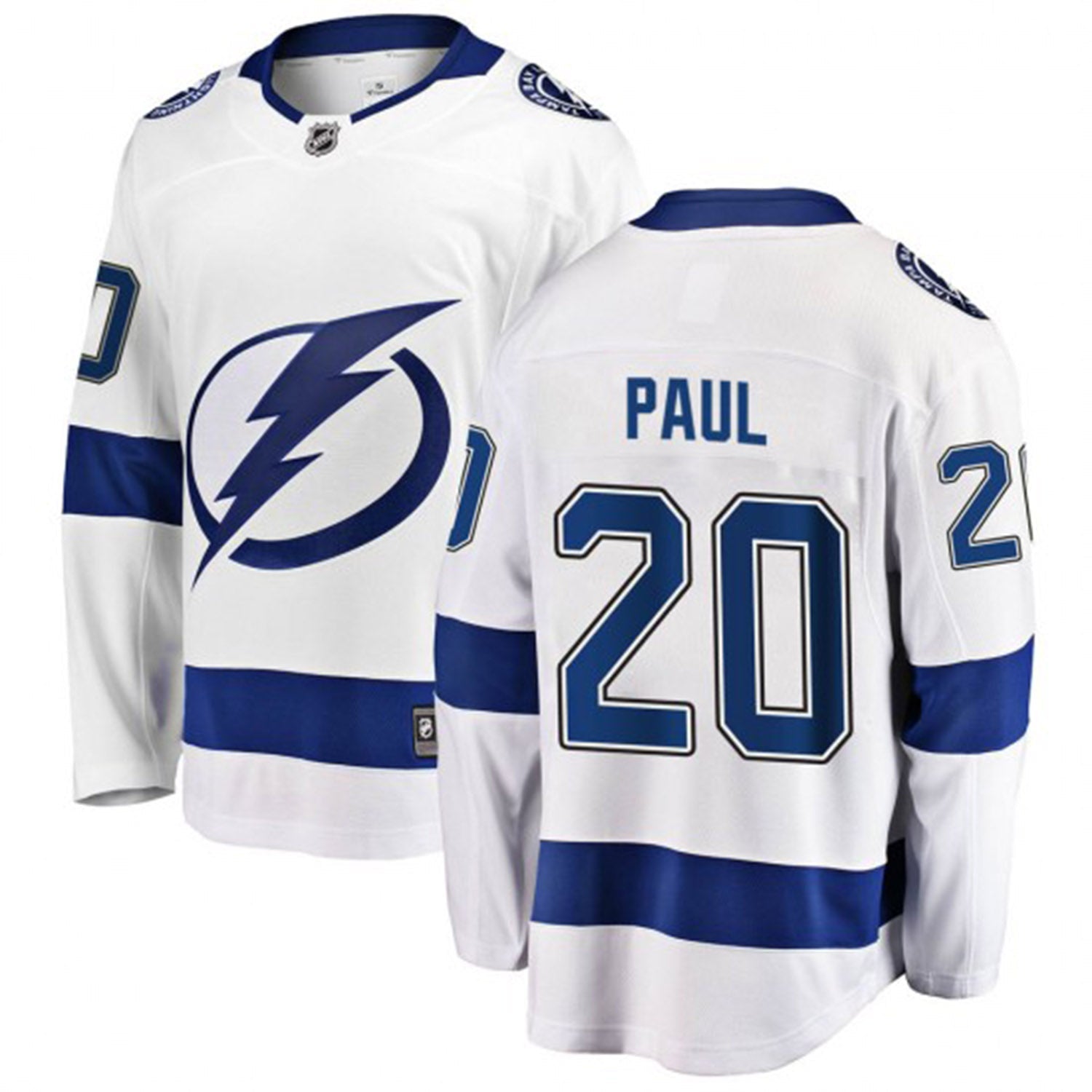Nicholas Paul Tampa Bay Lightning 20 Jersey