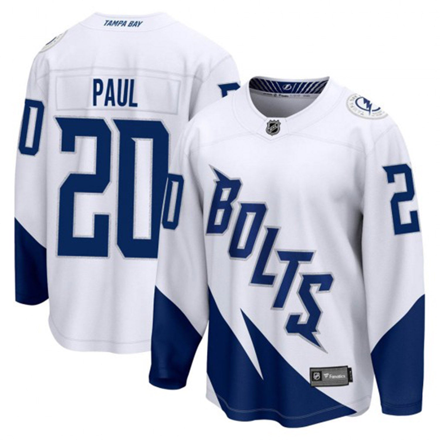 Nicholas Paul Tampa Bay Lightning 20 Jersey