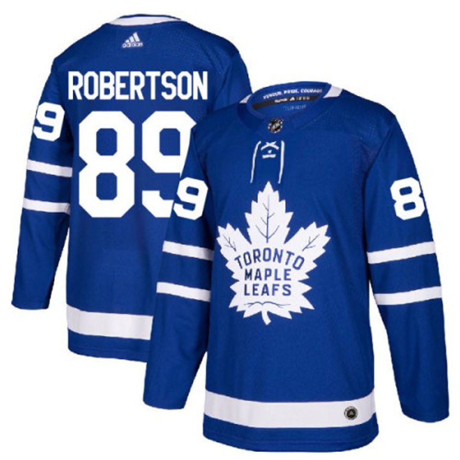 Nicholas Robertson Toronto Maple Leafs 89 Jersey
