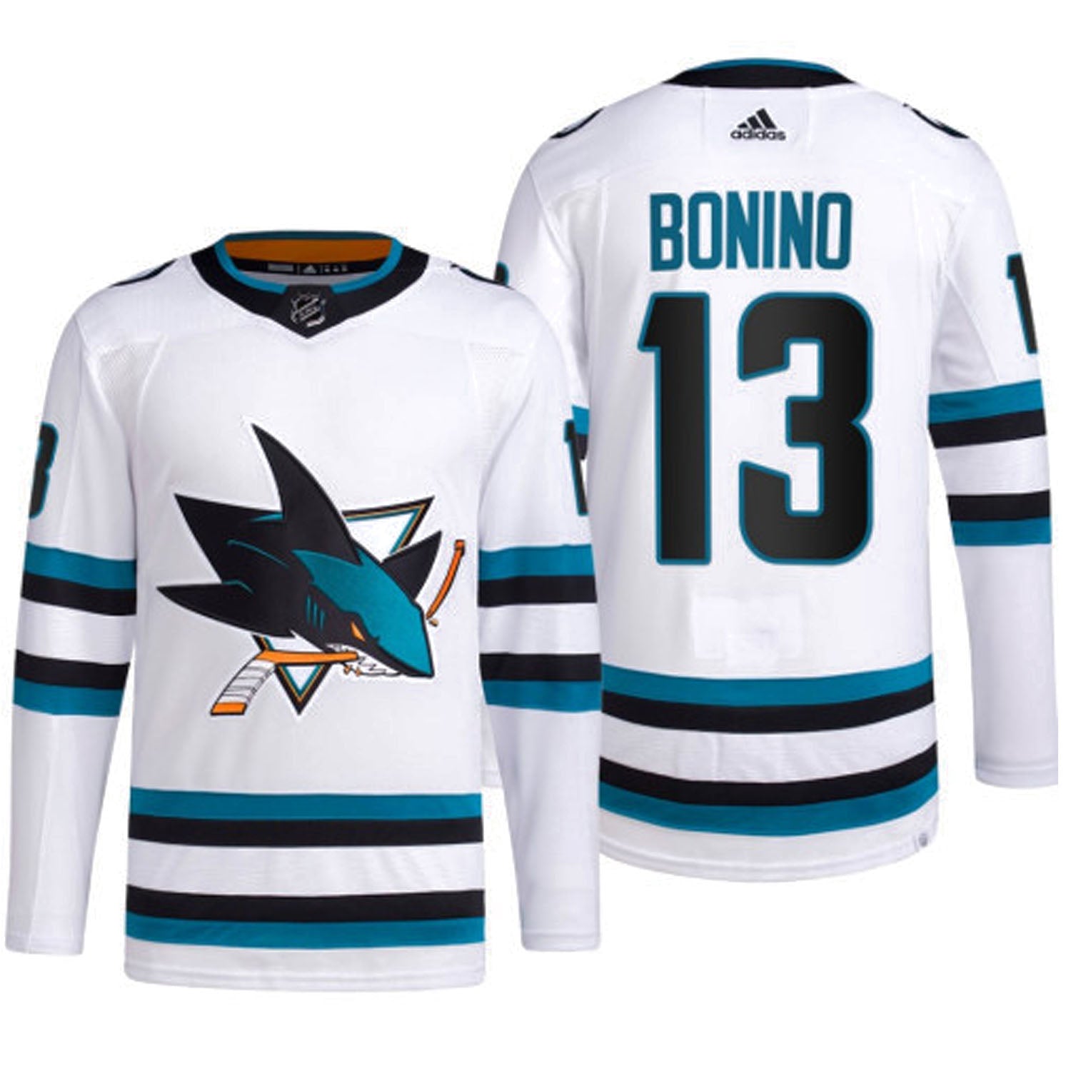 Nick Bonino San Jose Sharks 13 Jersey