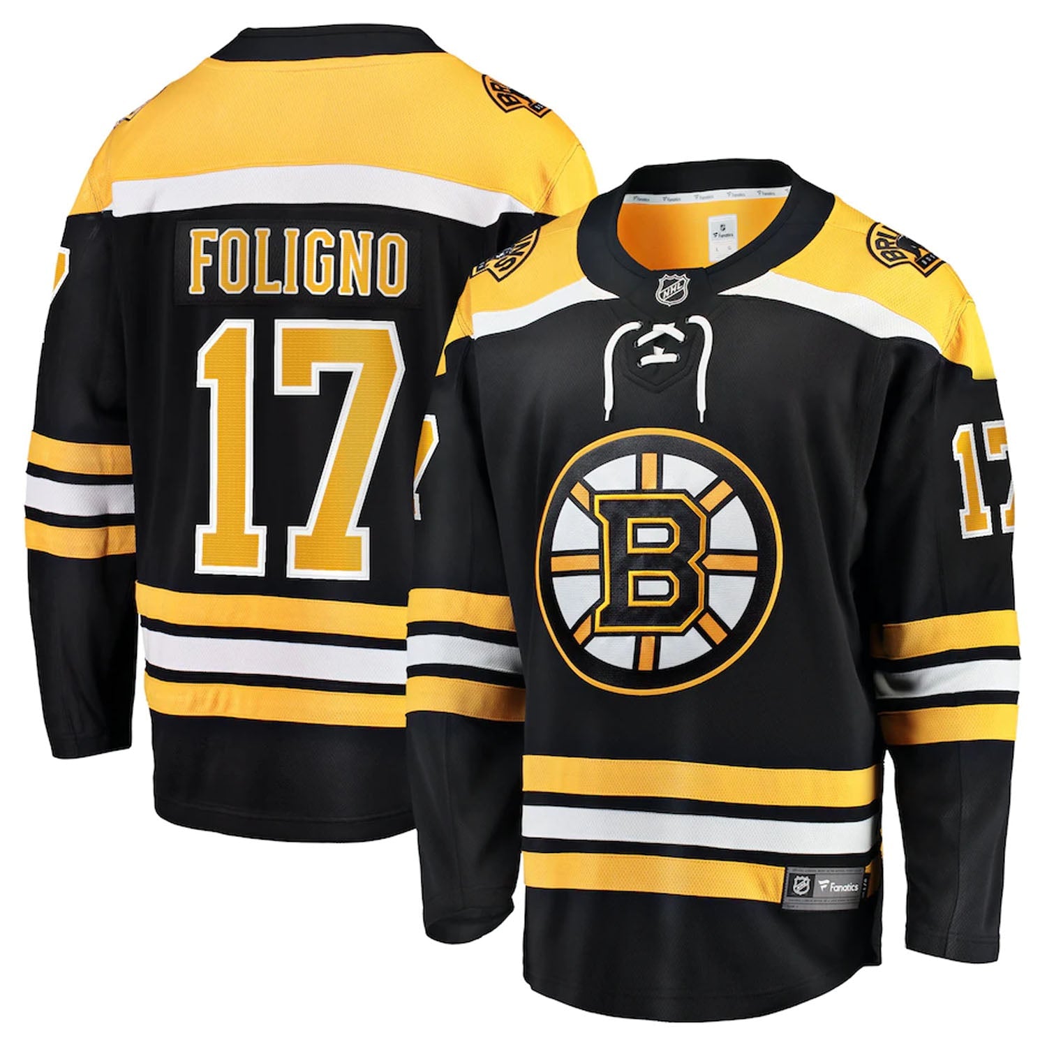 Nick Foligno Boston Bruins 17 Jersey