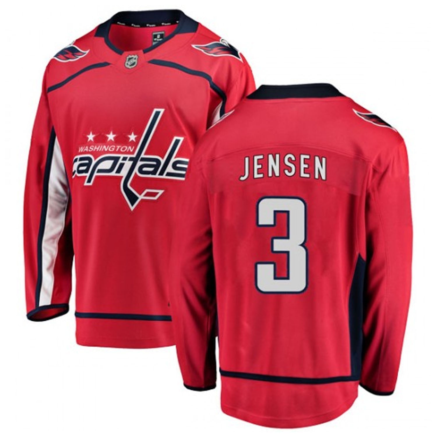 Nick Jensen Washington Capitals 3 Jersey