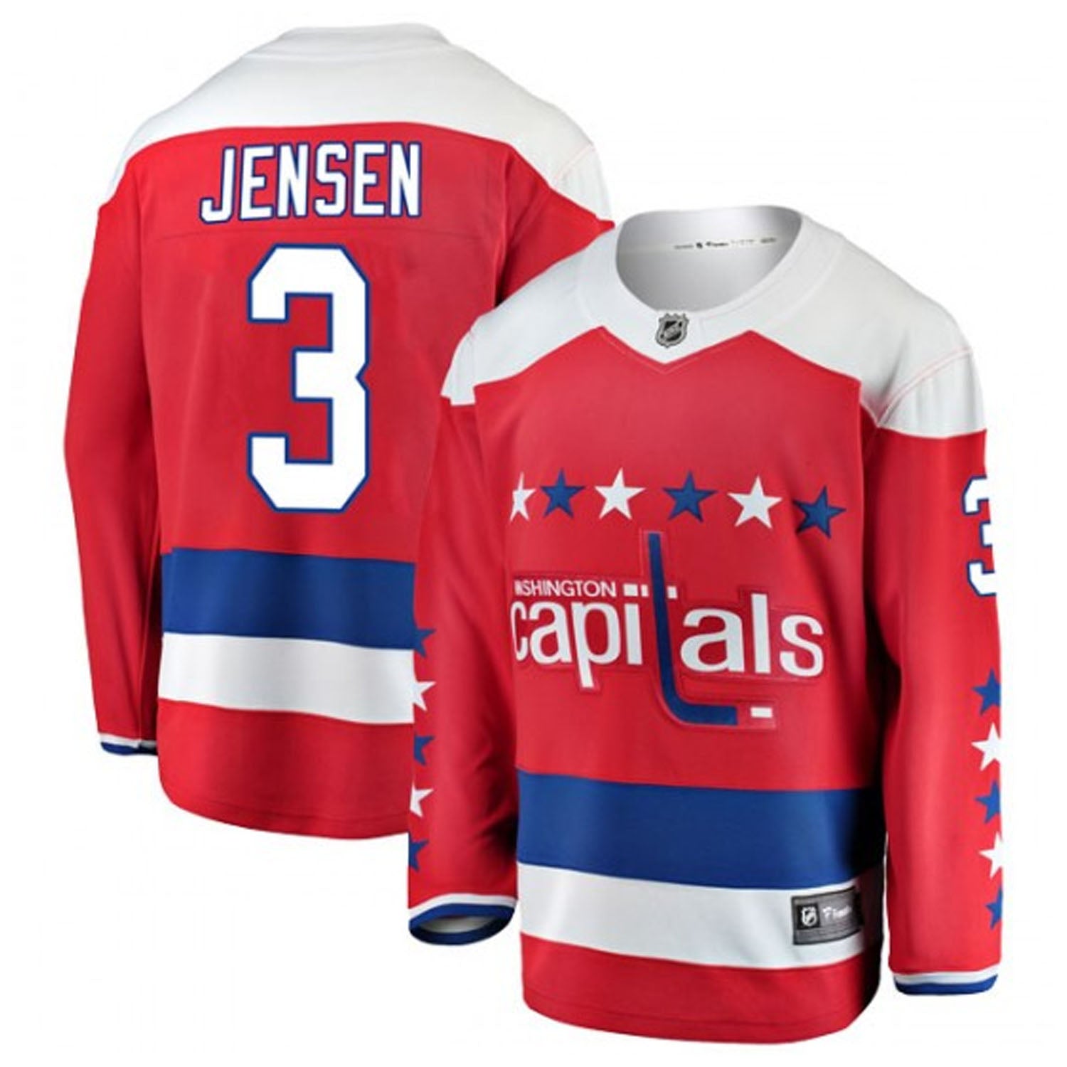 Nick Jensen Washington Capitals 3 Jersey
