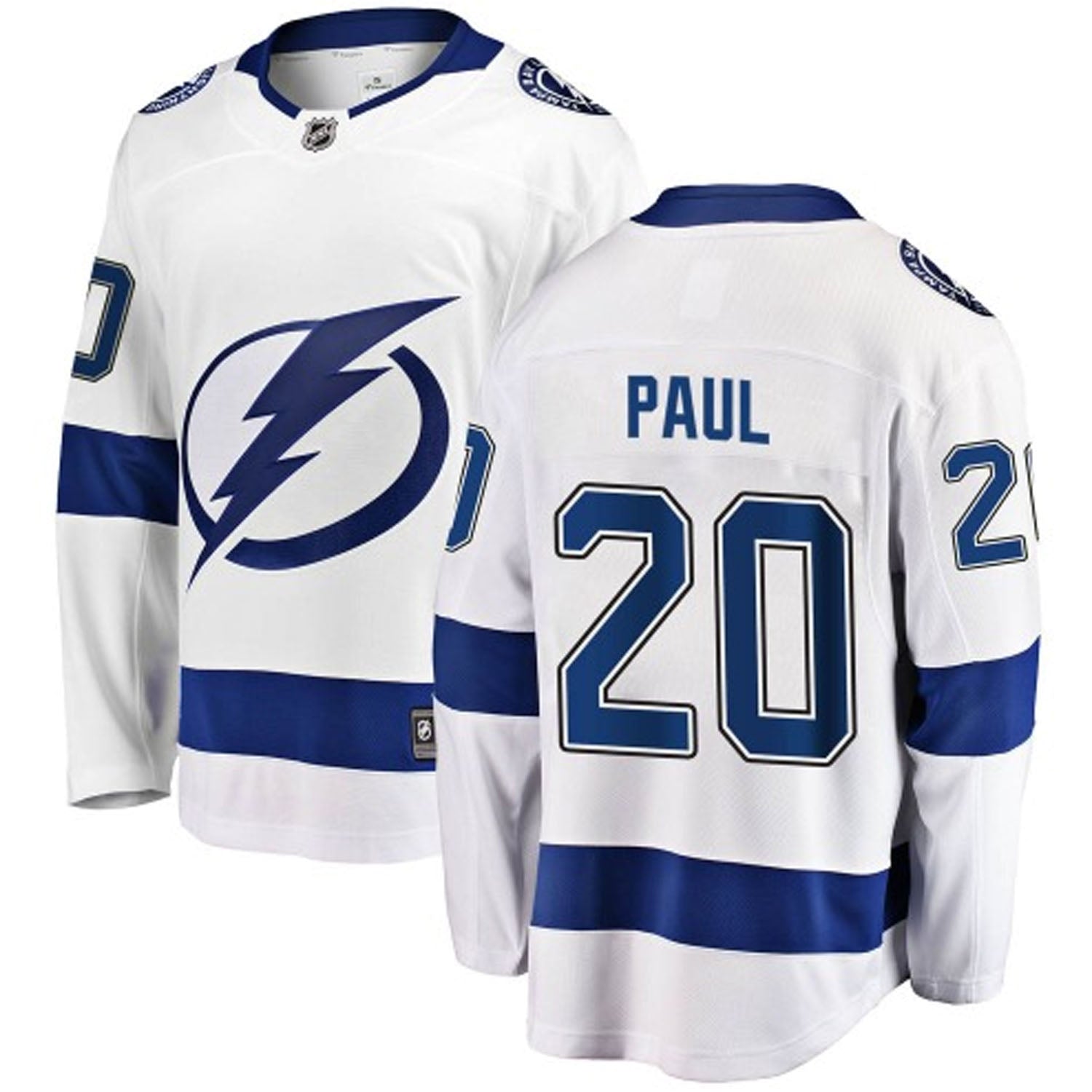 Nick Paul Tampa Bay Lightning 20 Jersey