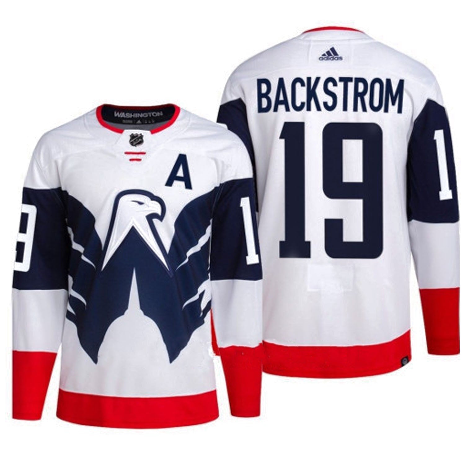 Nicklas Backstrom Washington Capitals 19 Jersey