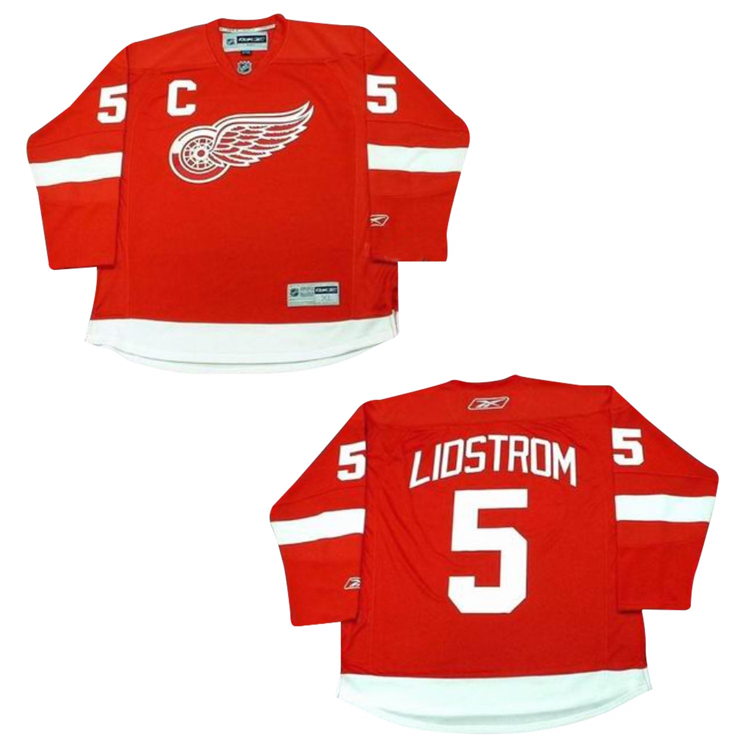 Nicklas Lidstrom Detroit Red Wings 5 Jersey