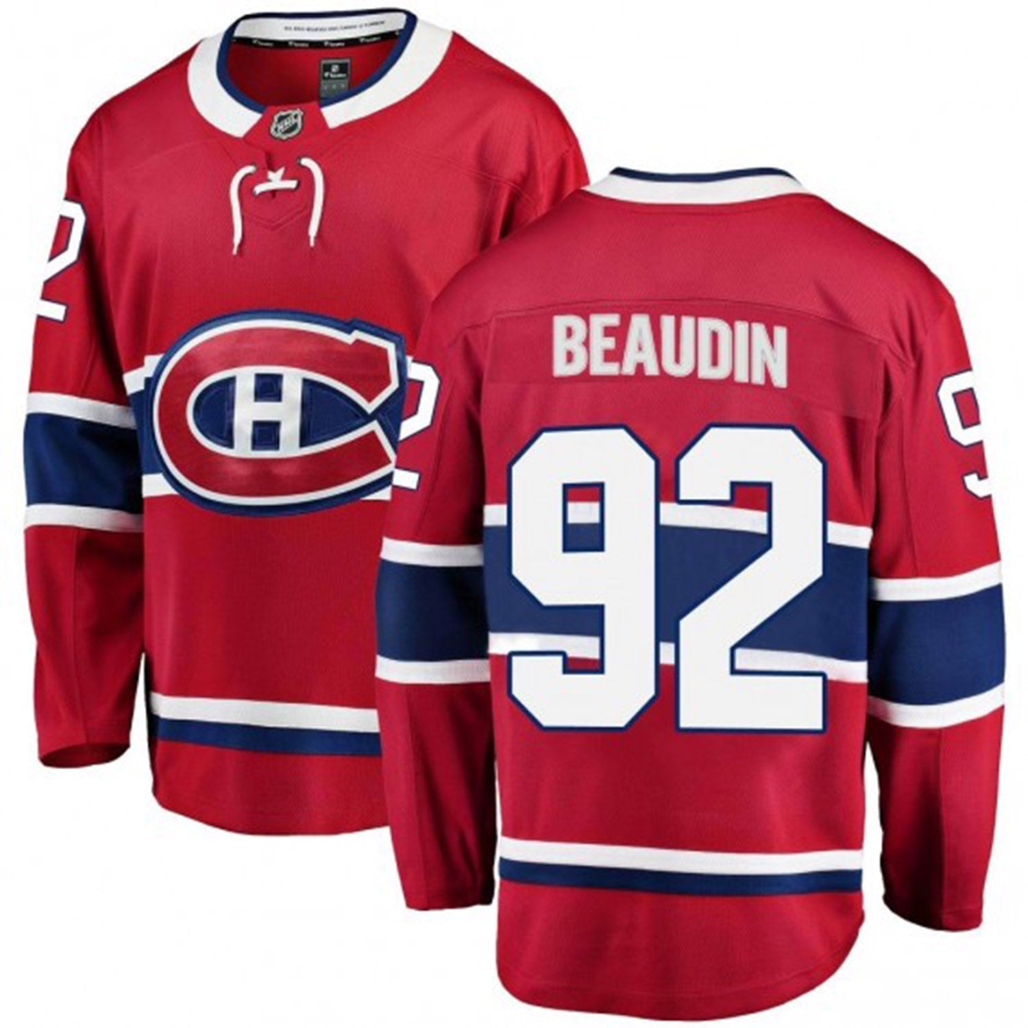 Nicolas Beaudin Montreal Canadiens 92 Jersey