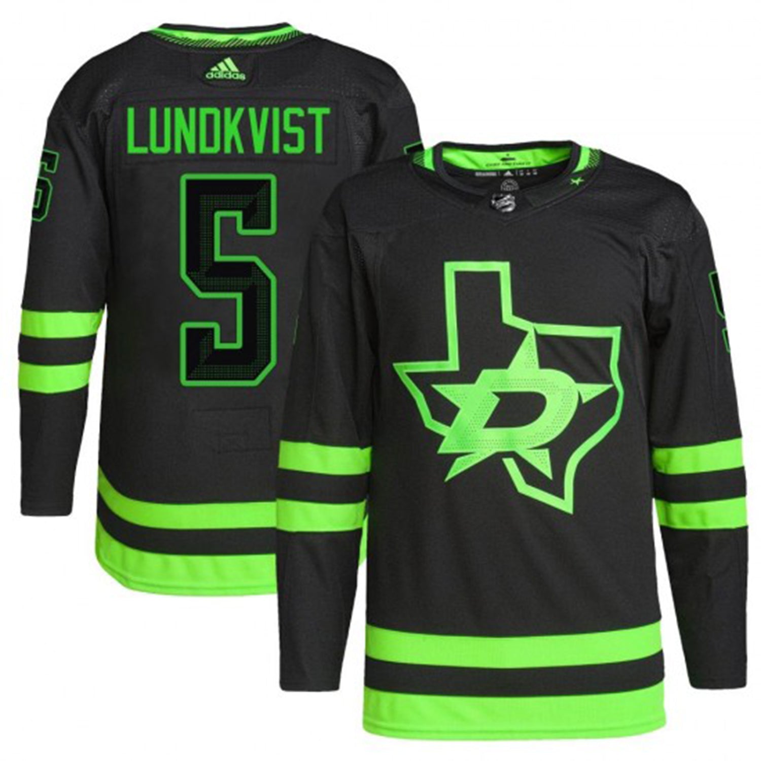 Nils Lundkvist Dallas Stars 5 Jersey