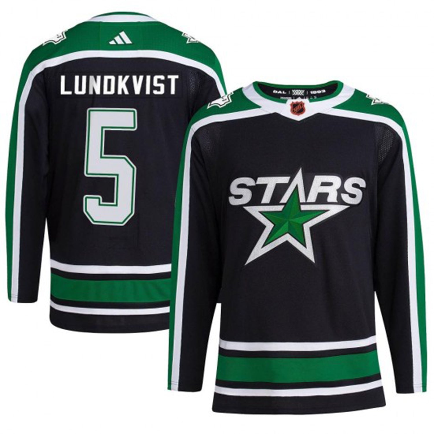 Nils Lundkvist Dallas Stars 5 Jersey