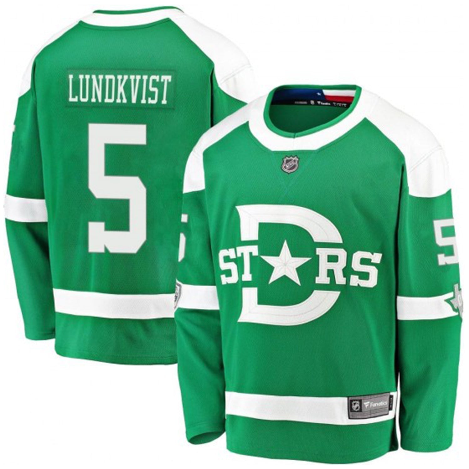 Nils Lundkvist Dallas Stars 5 Jersey