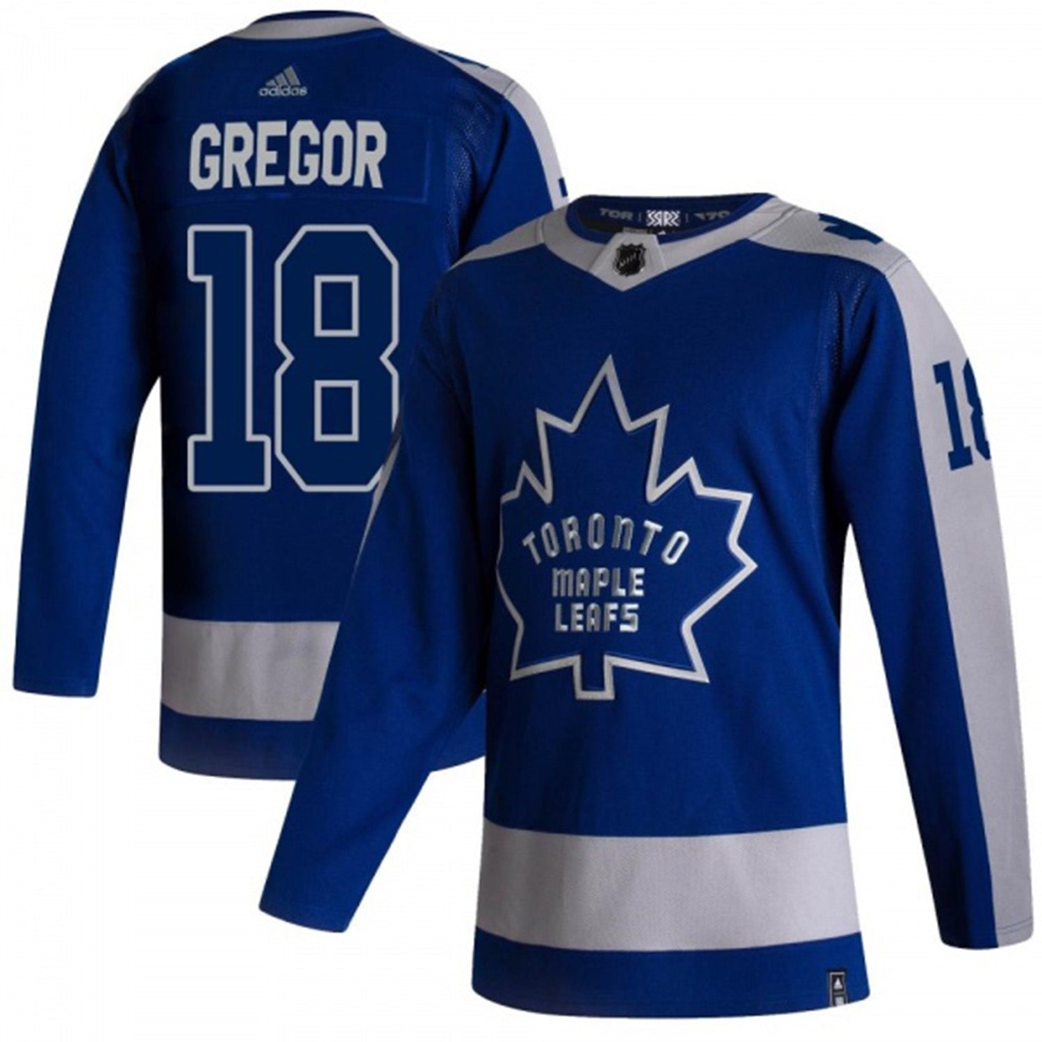 Noah Gregor Toronto Malple Leafs 18 Jersey