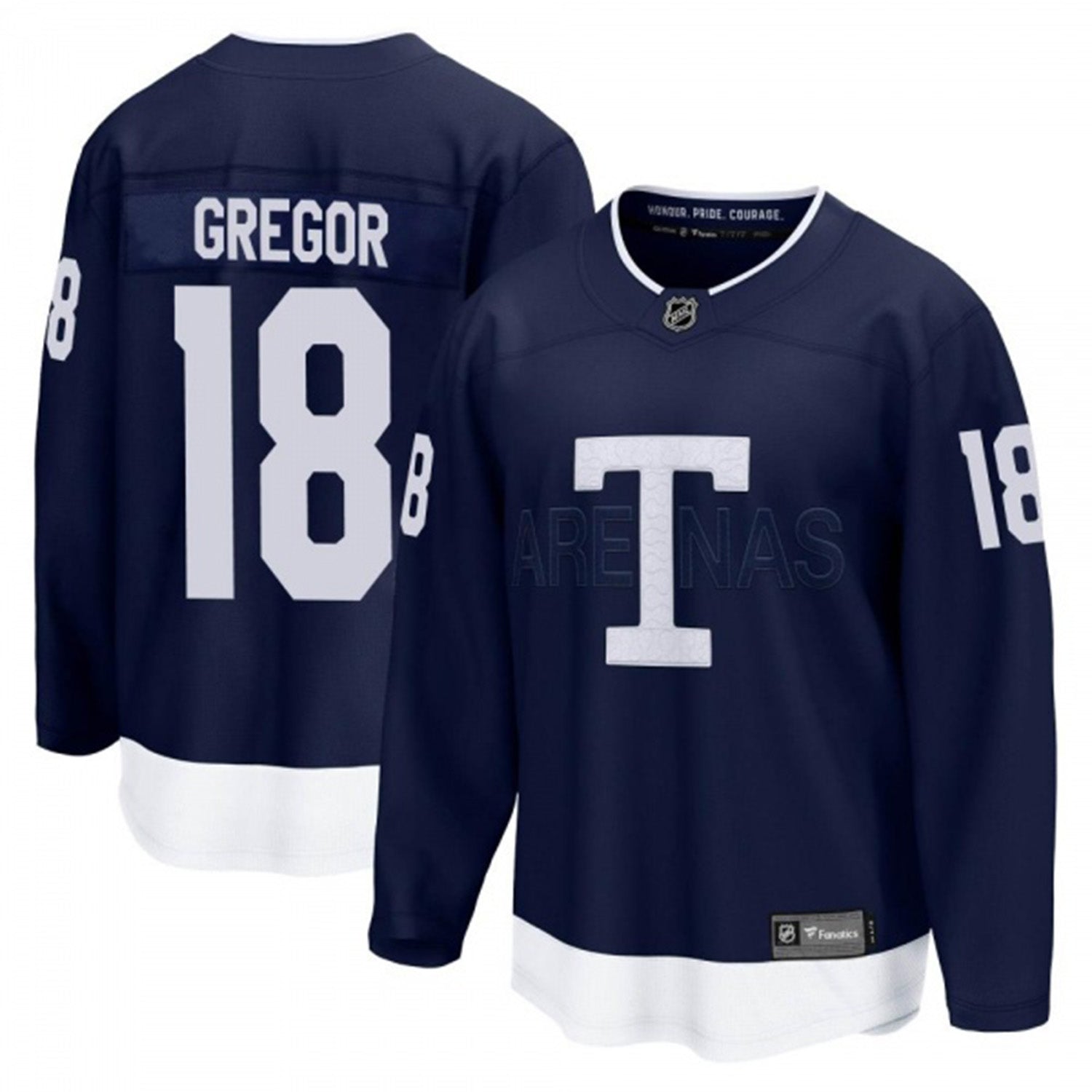 Noah Gregor Toronto Malple Leafs 18 Jersey