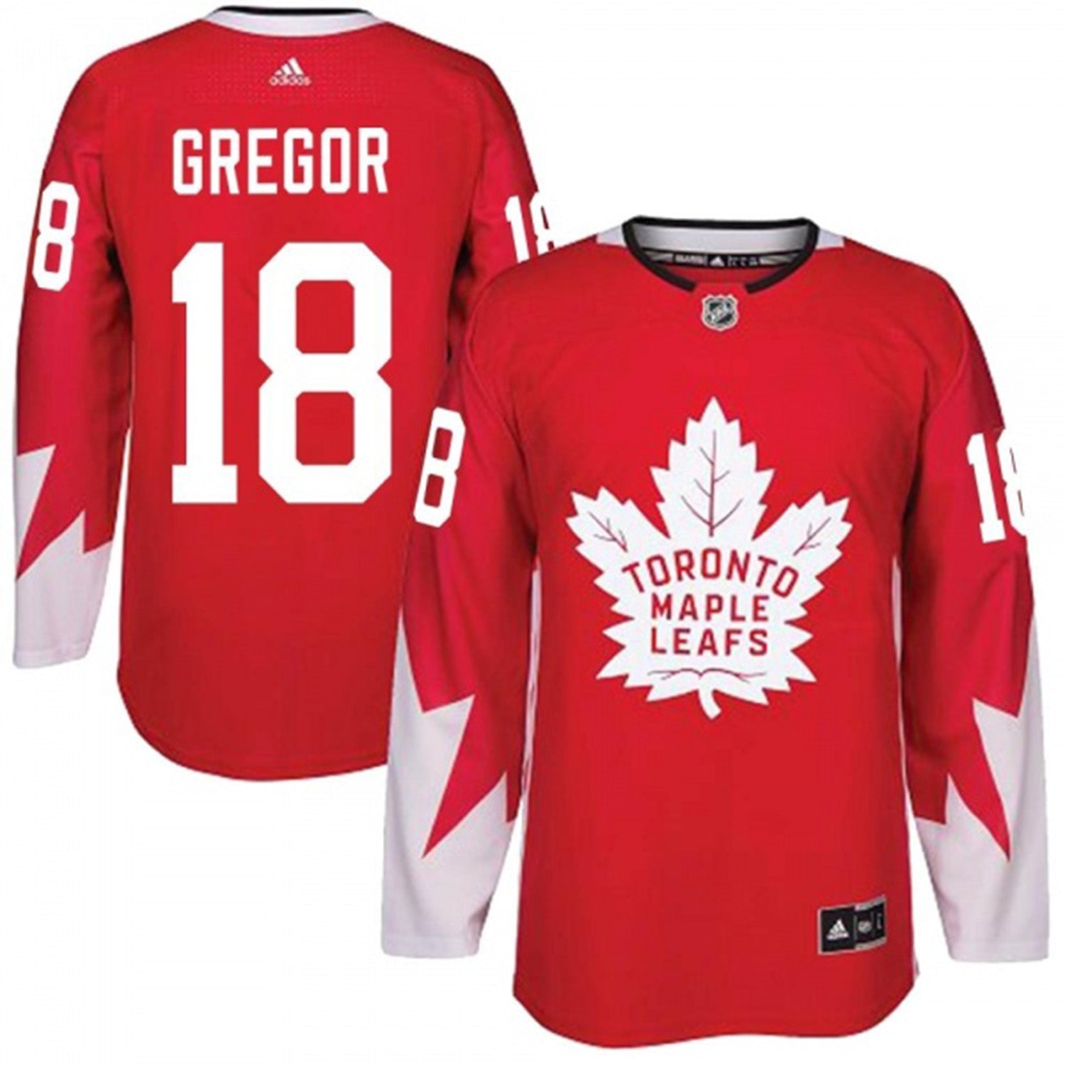 Noah Gregor Toronto Malple Leafs 18 Jersey