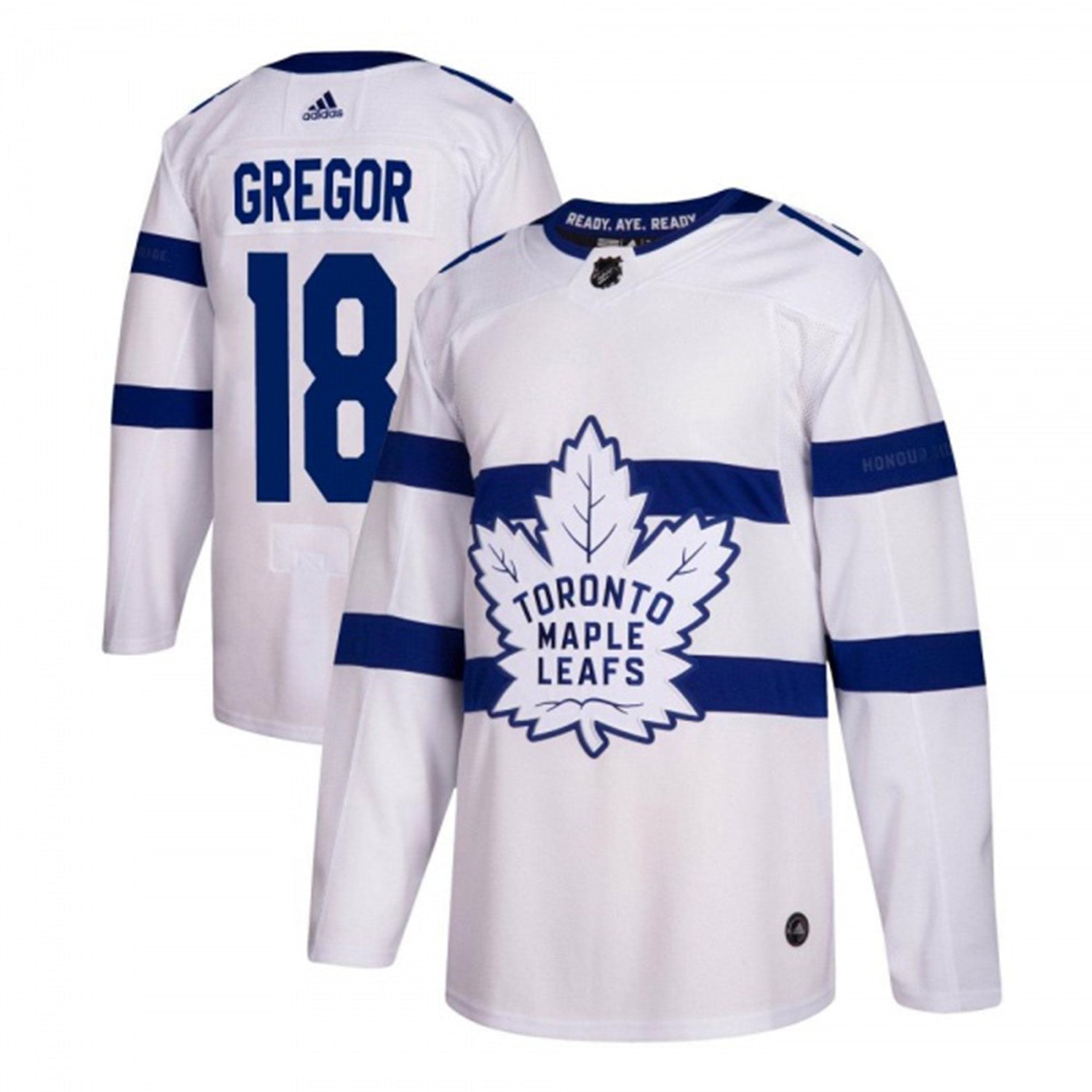 Noah Gregor Toronto Malple Leafs 18 Jersey