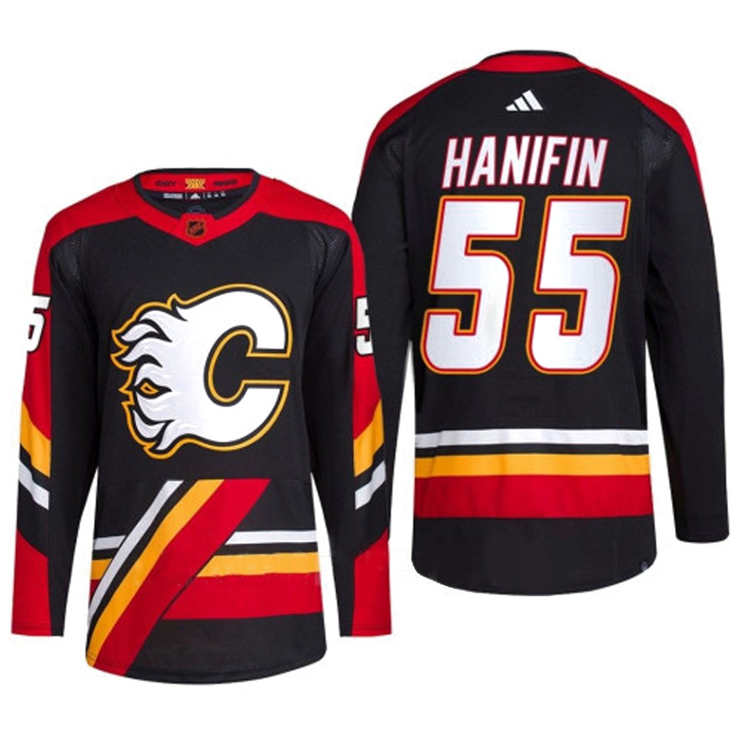 Noah Hanifin Calgary Flames 55 Jersey
