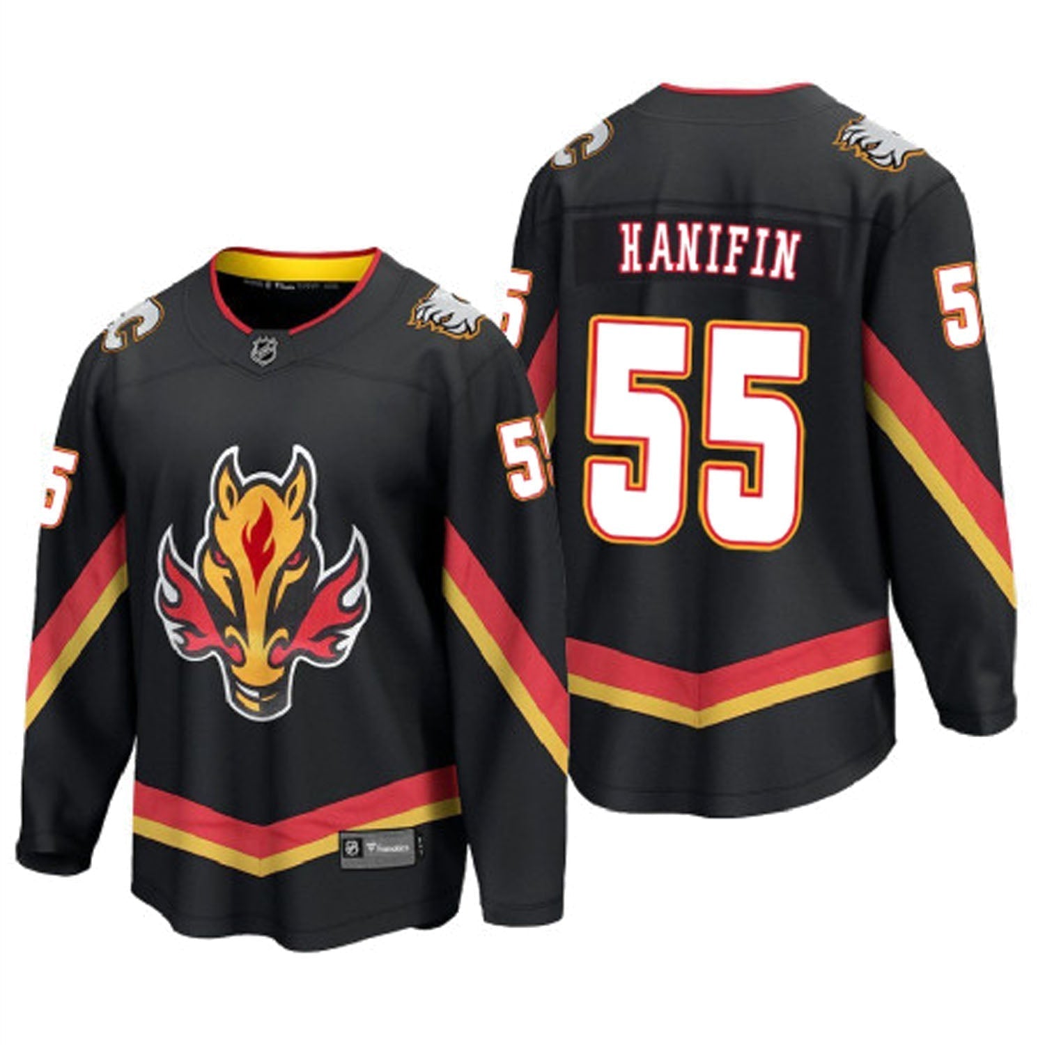 Noah Hanifin Calgary Flames 55 Jersey