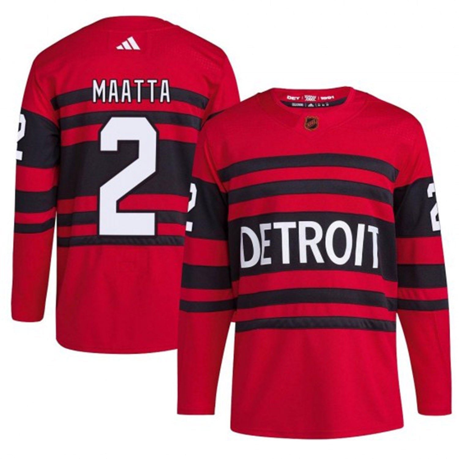 Olli Maata Detroit Red Wings 2 Jersey