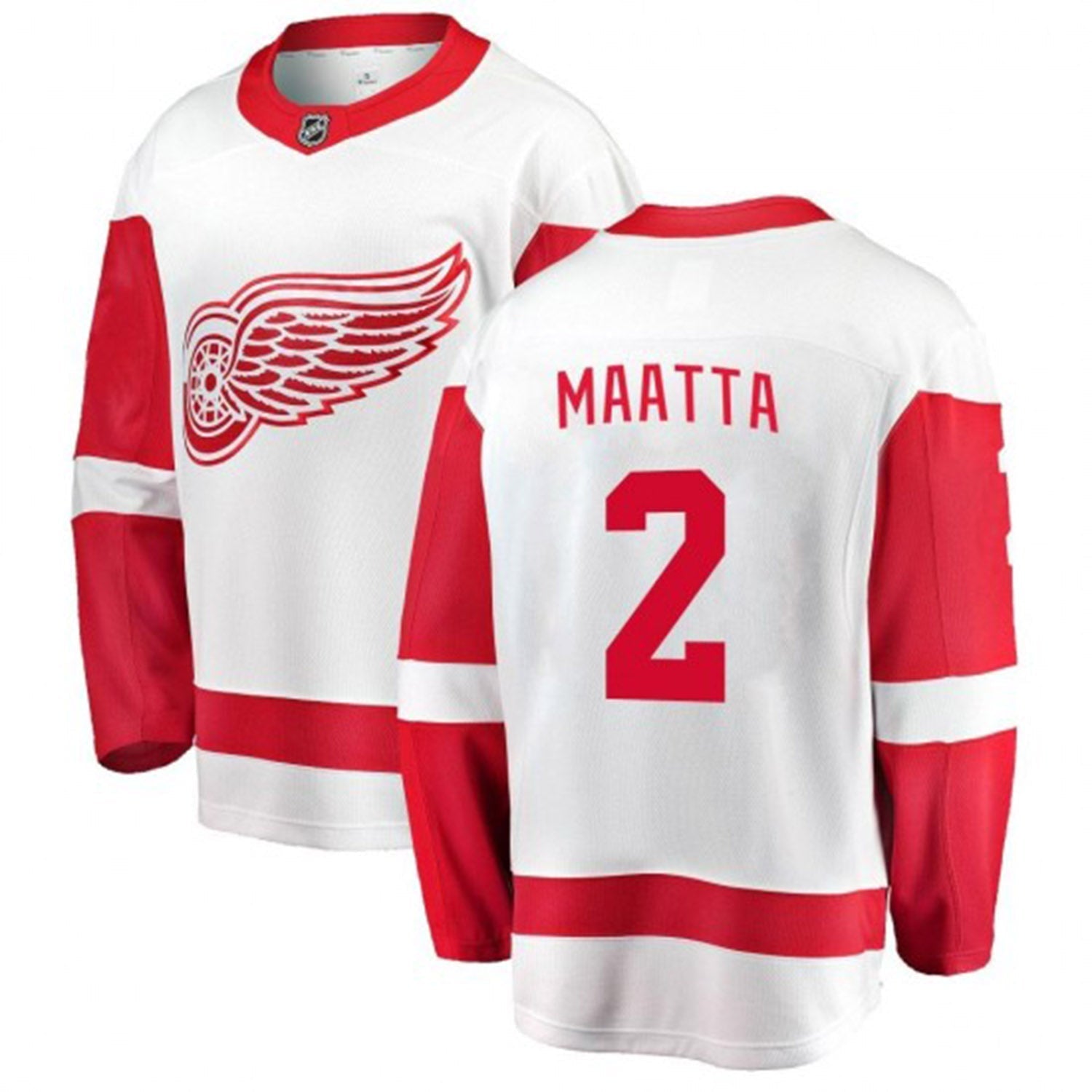 Olli Maata Detroit Red Wings 2 Jersey
