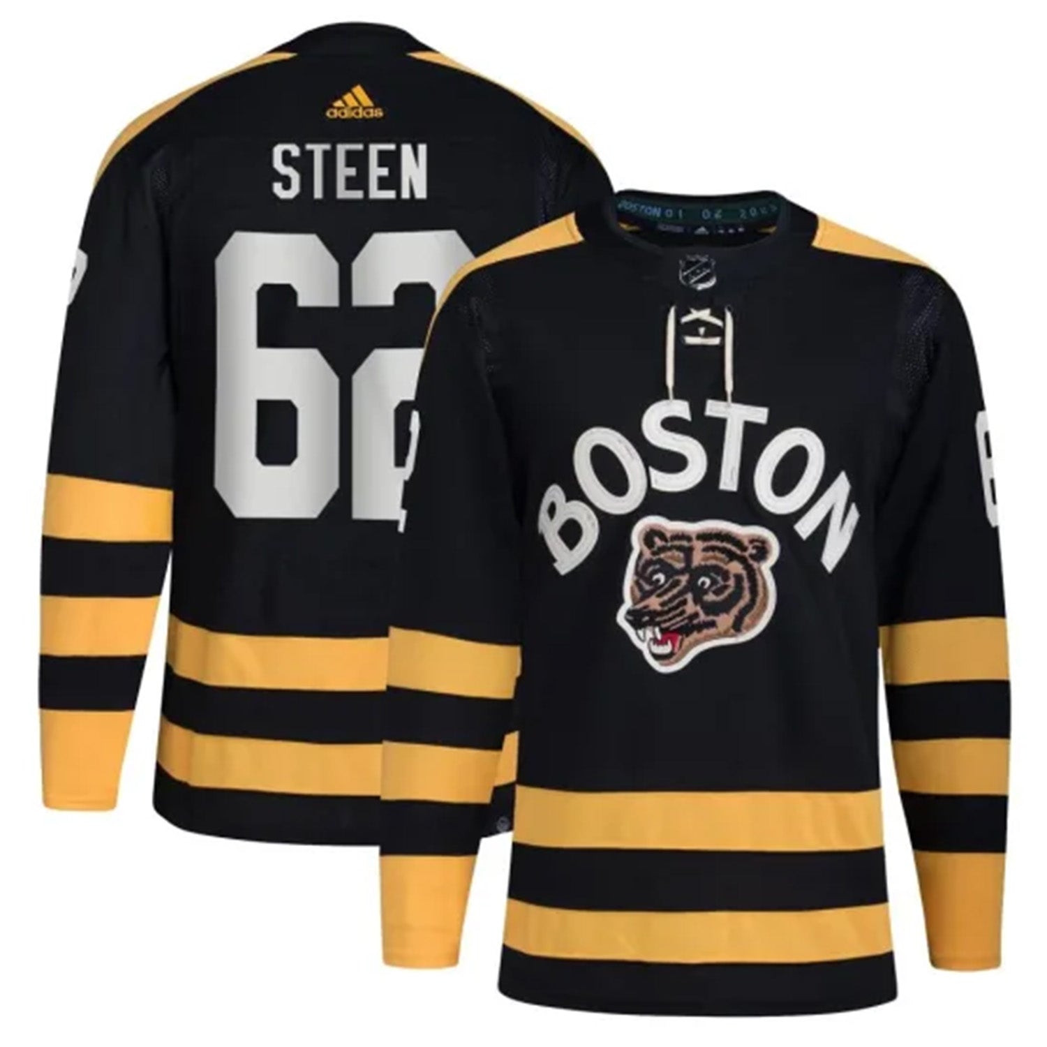 Oskar Steen Bostin Bruins 62 Jersey