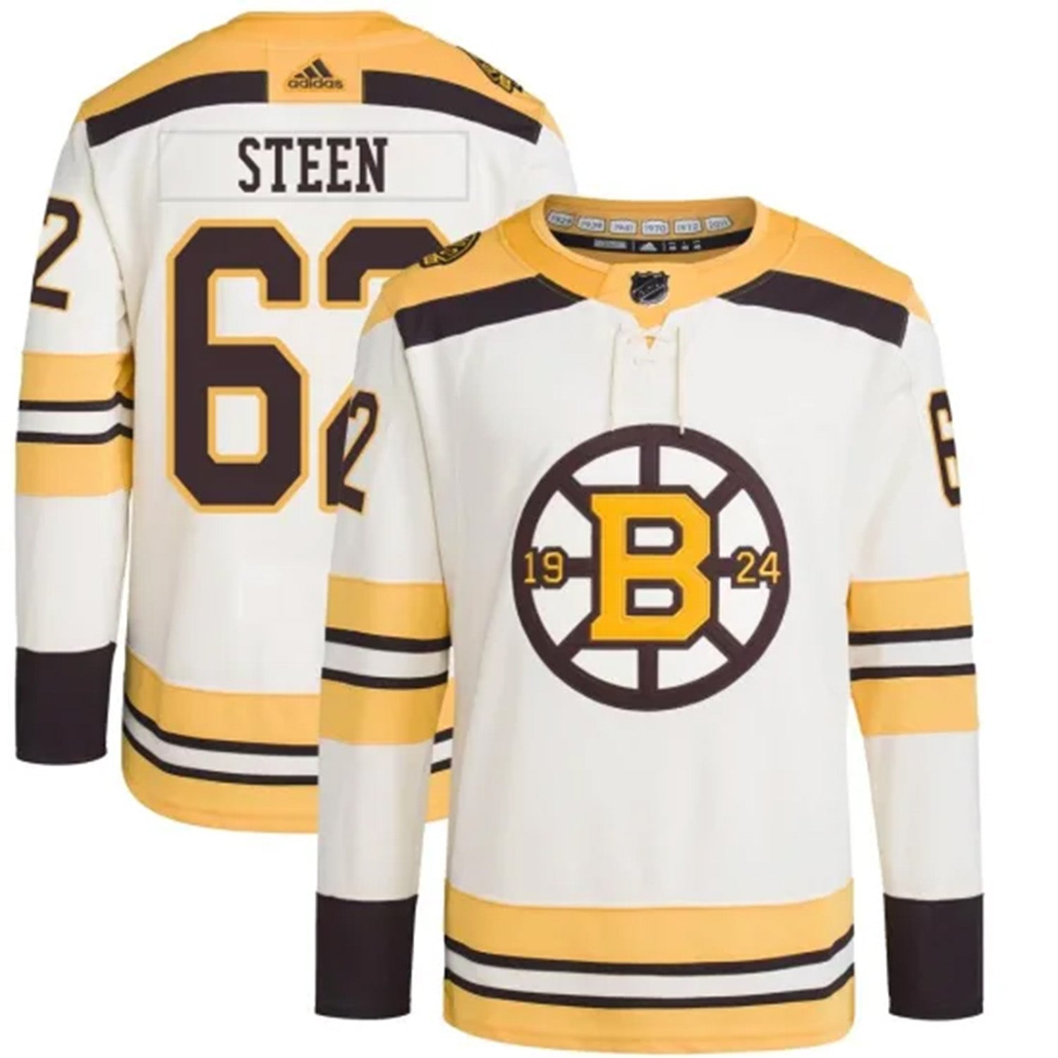 Oskar Steen Bostin Bruins 62 Jersey