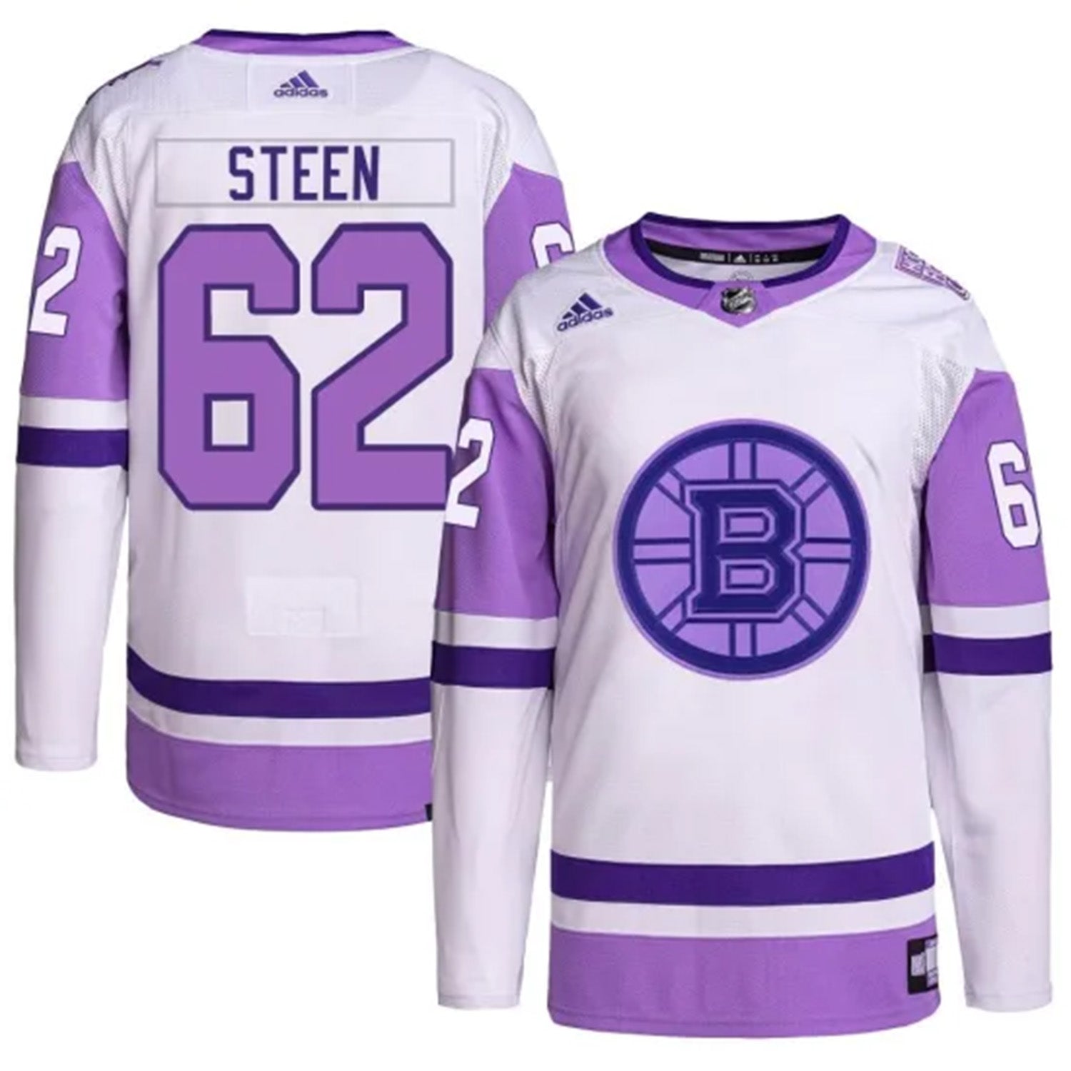 Oskar Steen Bostin Bruins 62 Jersey