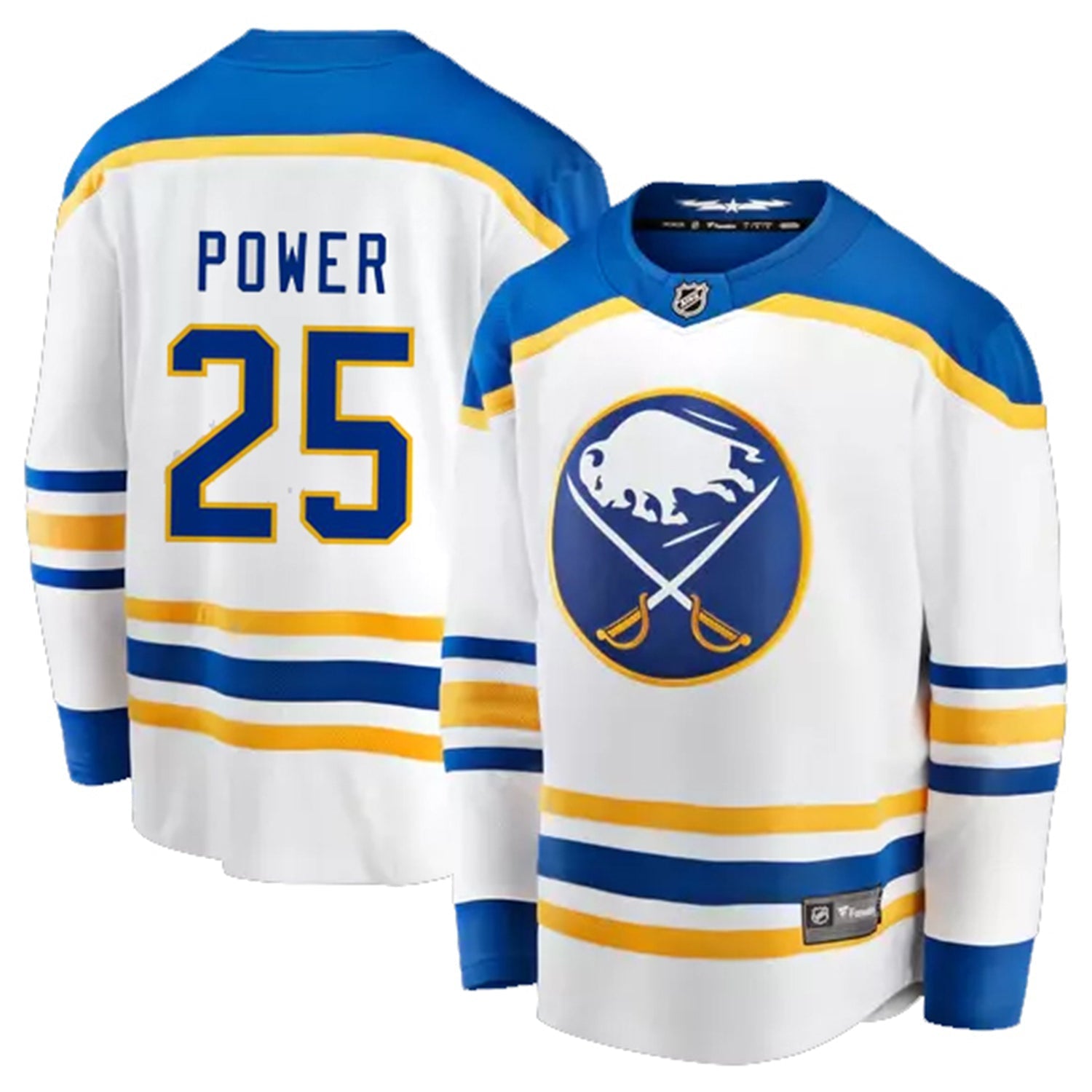 Owen Power Buffalo Sabres 25 Jersey