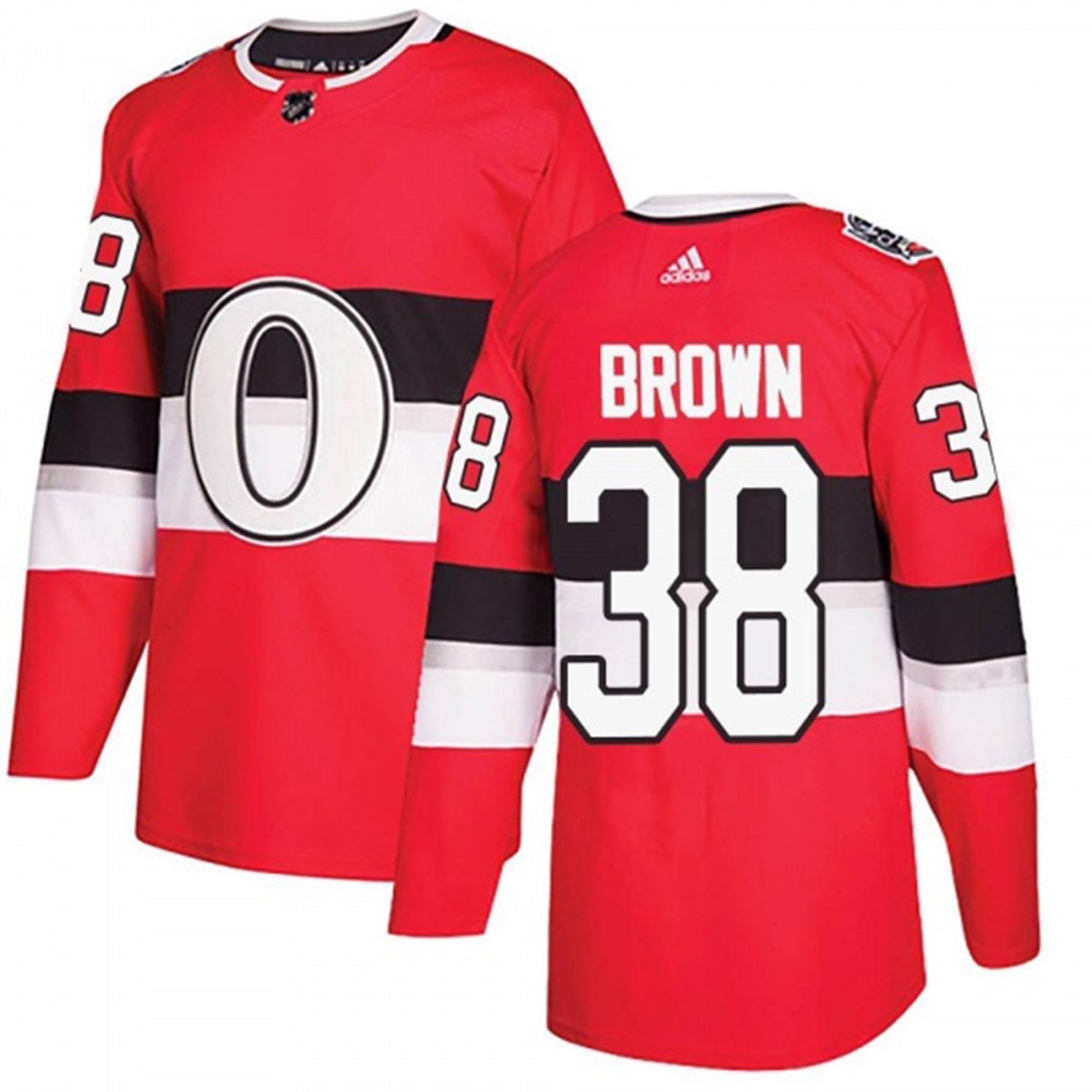 Patrick Brown Ottawa Senators 38 Jersey