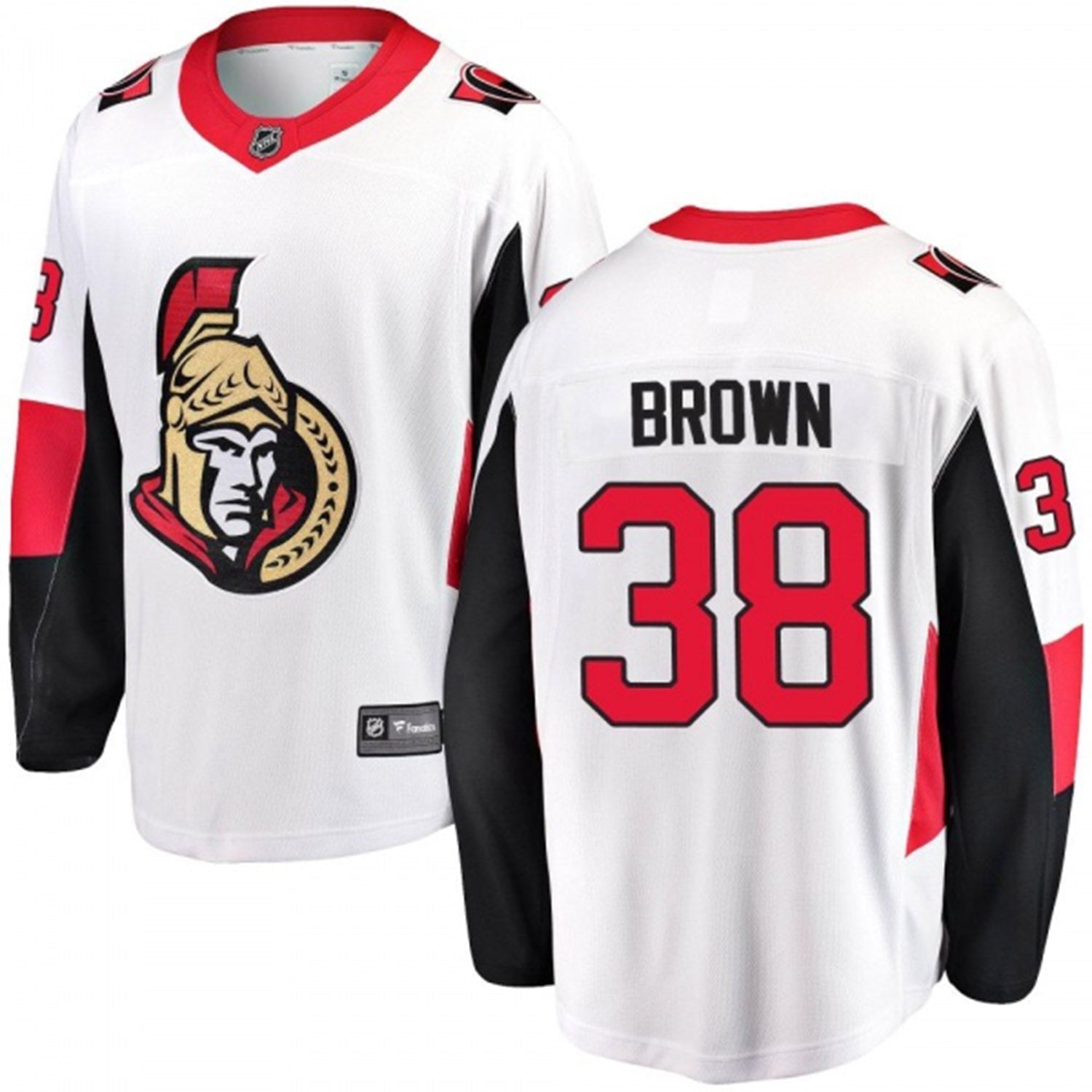 Patrick Brown Ottawa Senators 38 Jersey