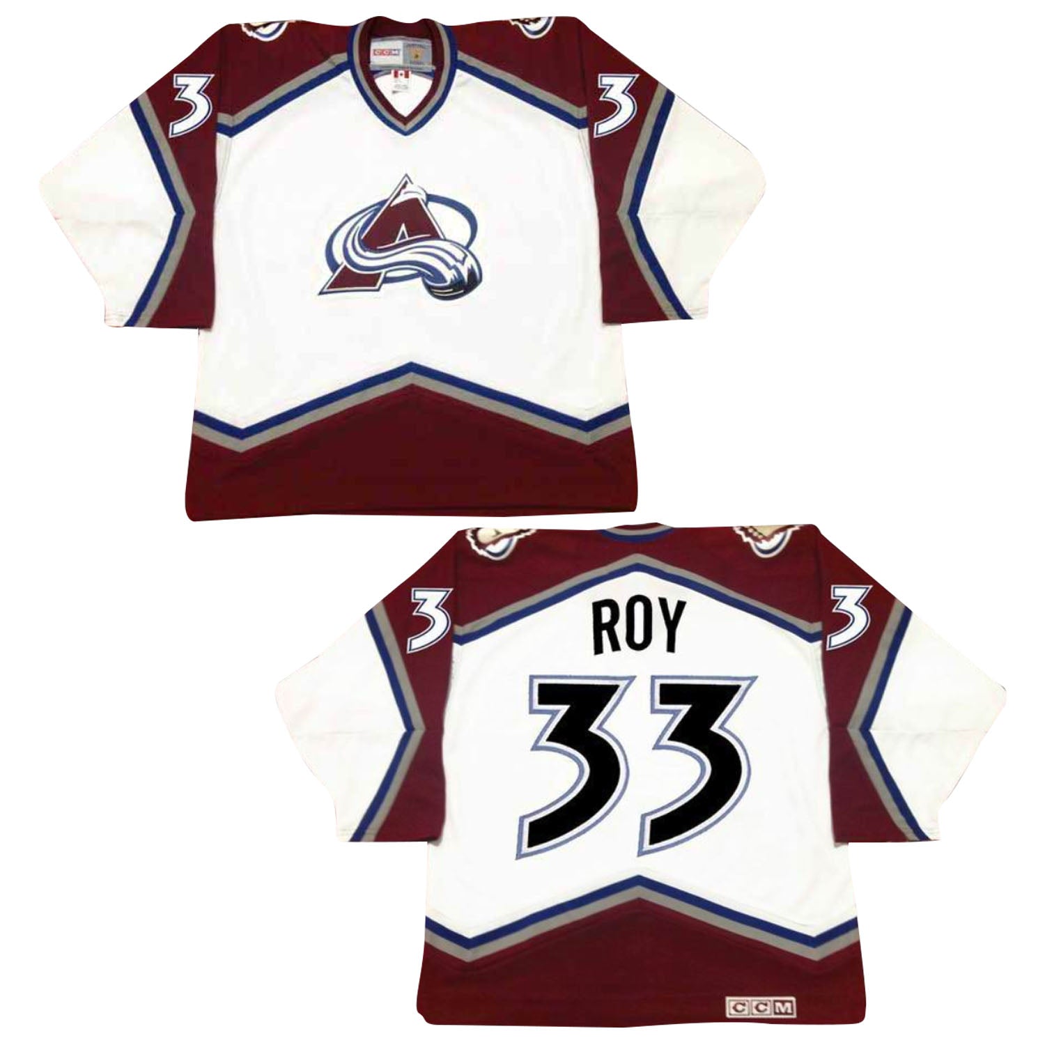 Patrick Roy Colorado Avalanche 33 Jersey