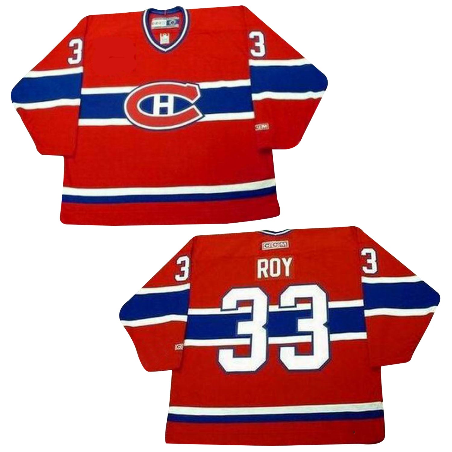 Patrick Roy Montreal Canadians 33 Jersey