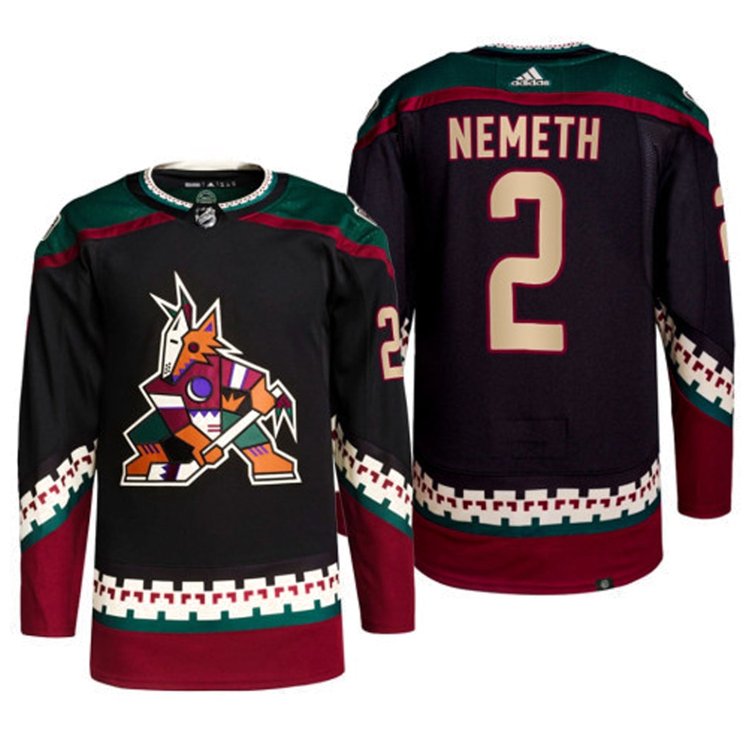 Patrik Nemeth Arizona Coyotes 2 Jersey