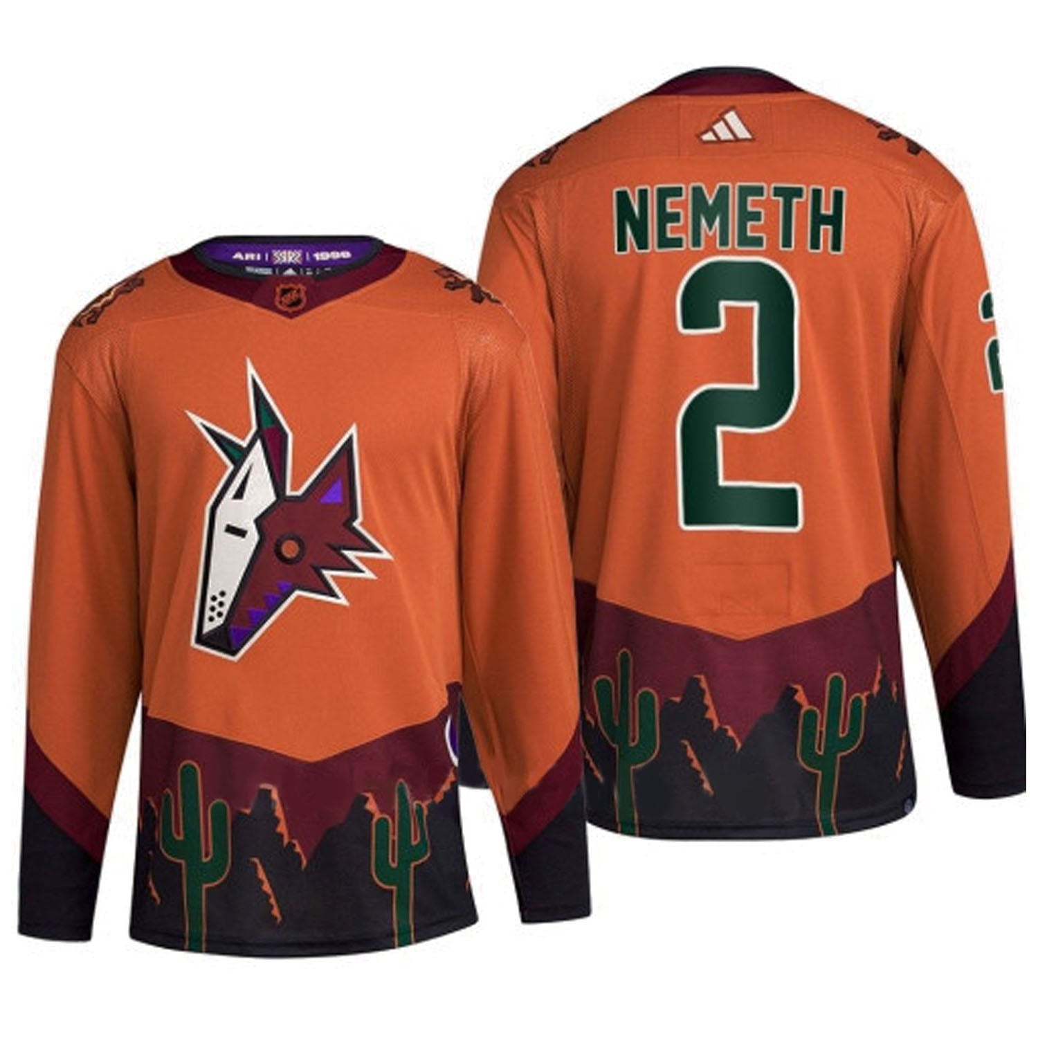 Patrik Nemeth Arizona Coyotes 2 Jersey