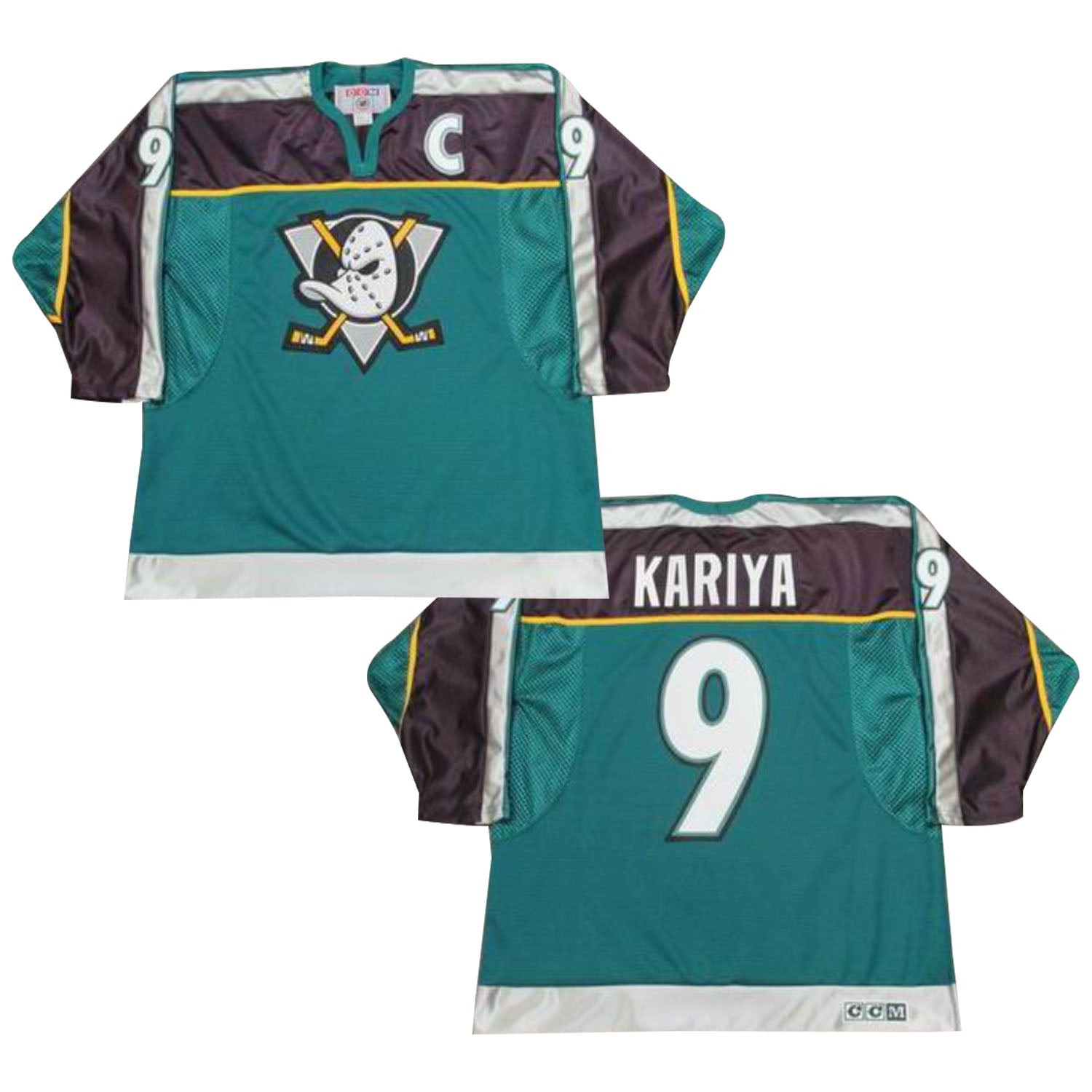 Paul Kariya Anaheim Mighty Ducks 9 Jersey