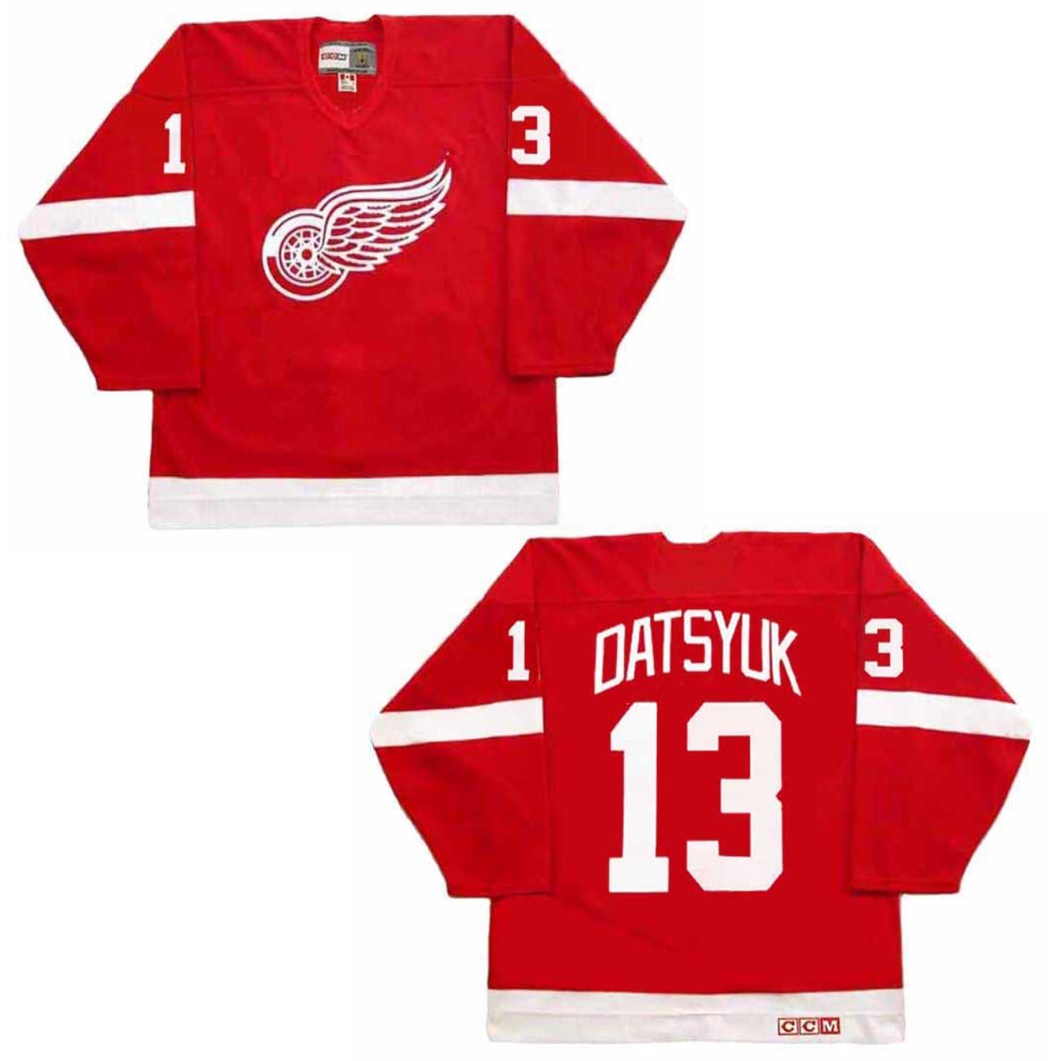 Pavel Datsyuk Detroit Red Wings 13 Jersey