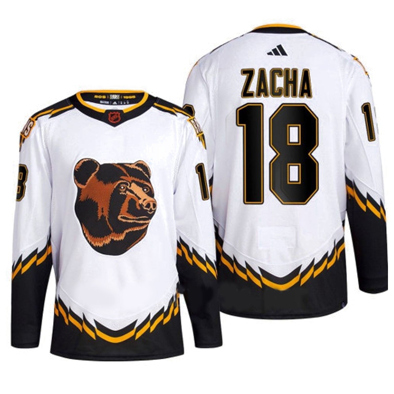 Pavel Zacha Boston Bruins 18 Jersey
