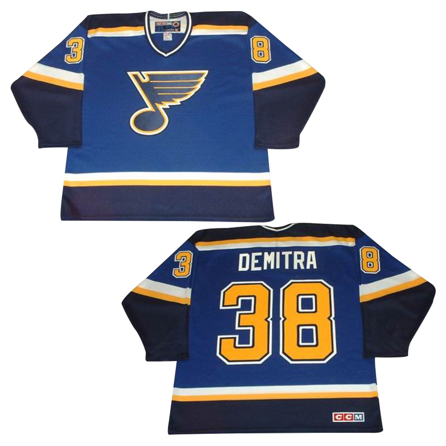 Pavol Demitra St Louis Blues 38 Jersey