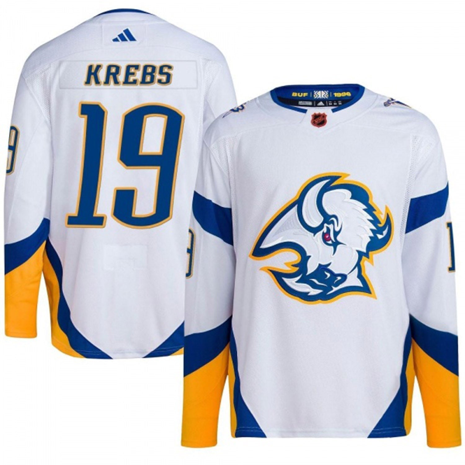 Peyton Krebs Buffalo Sabres 19 Jersey
