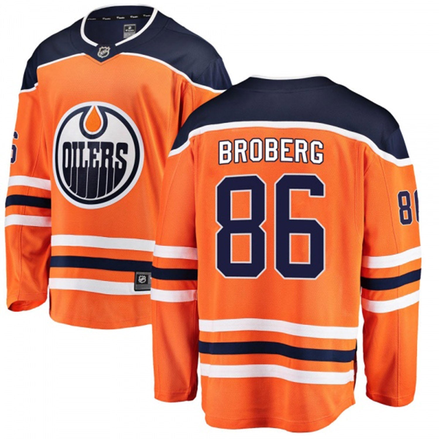 Philip Broberg Edmonton Oilers 86 Jersey