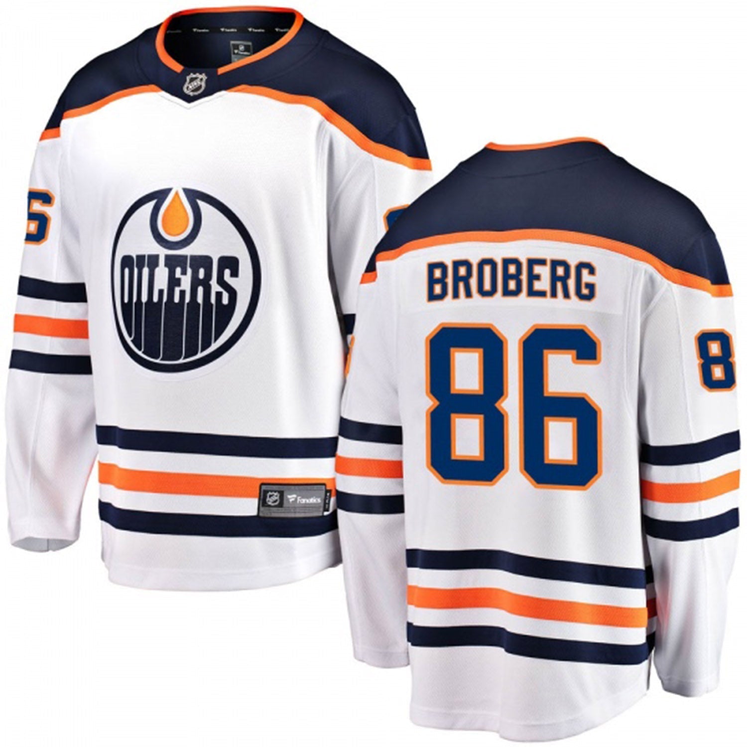 Philip Broberg Edmonton Oilers 86 Jersey