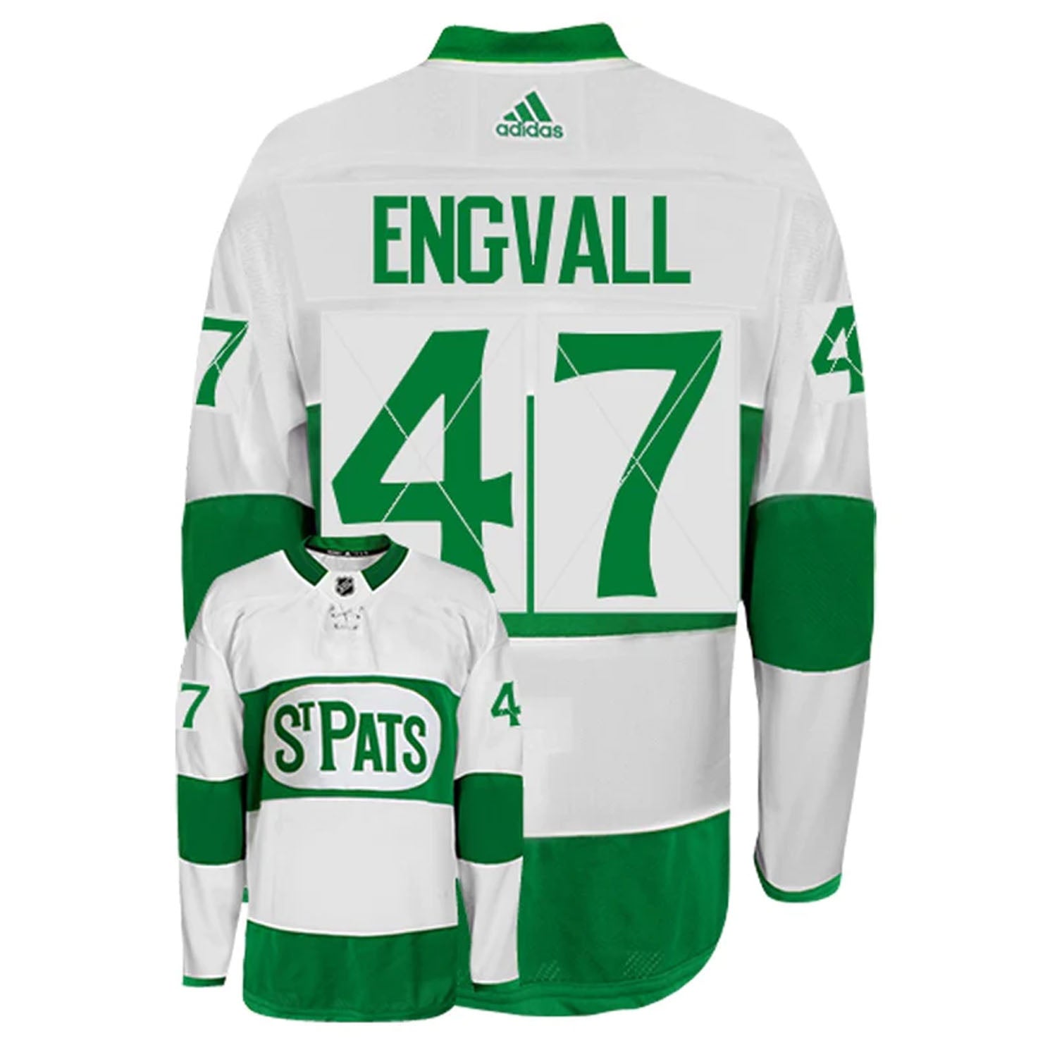 Pierre Engvall Toronto Maple Leafs 47 Jersey
