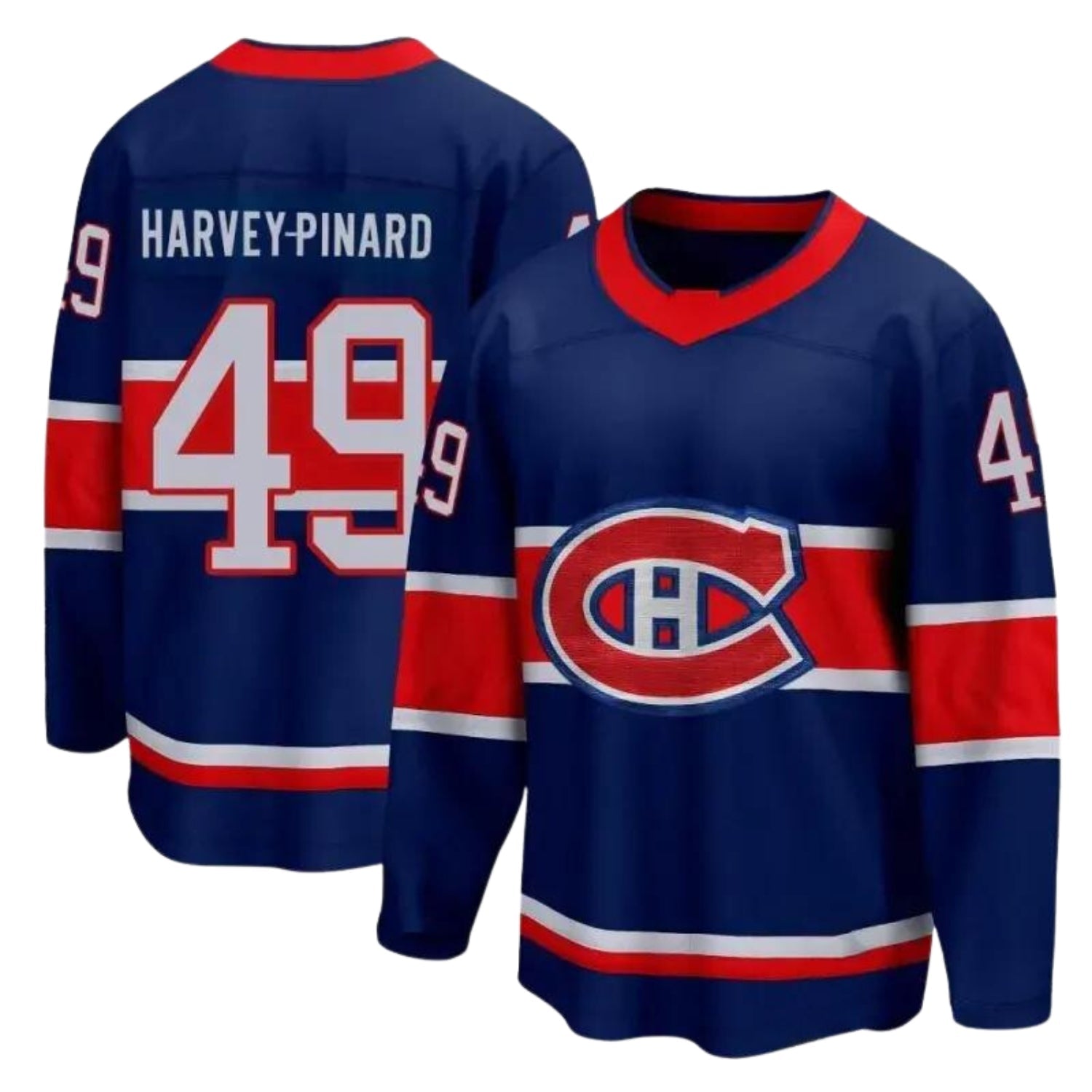 Rafael Harvey-Pinard Montreal Canadiens 49 Jersey