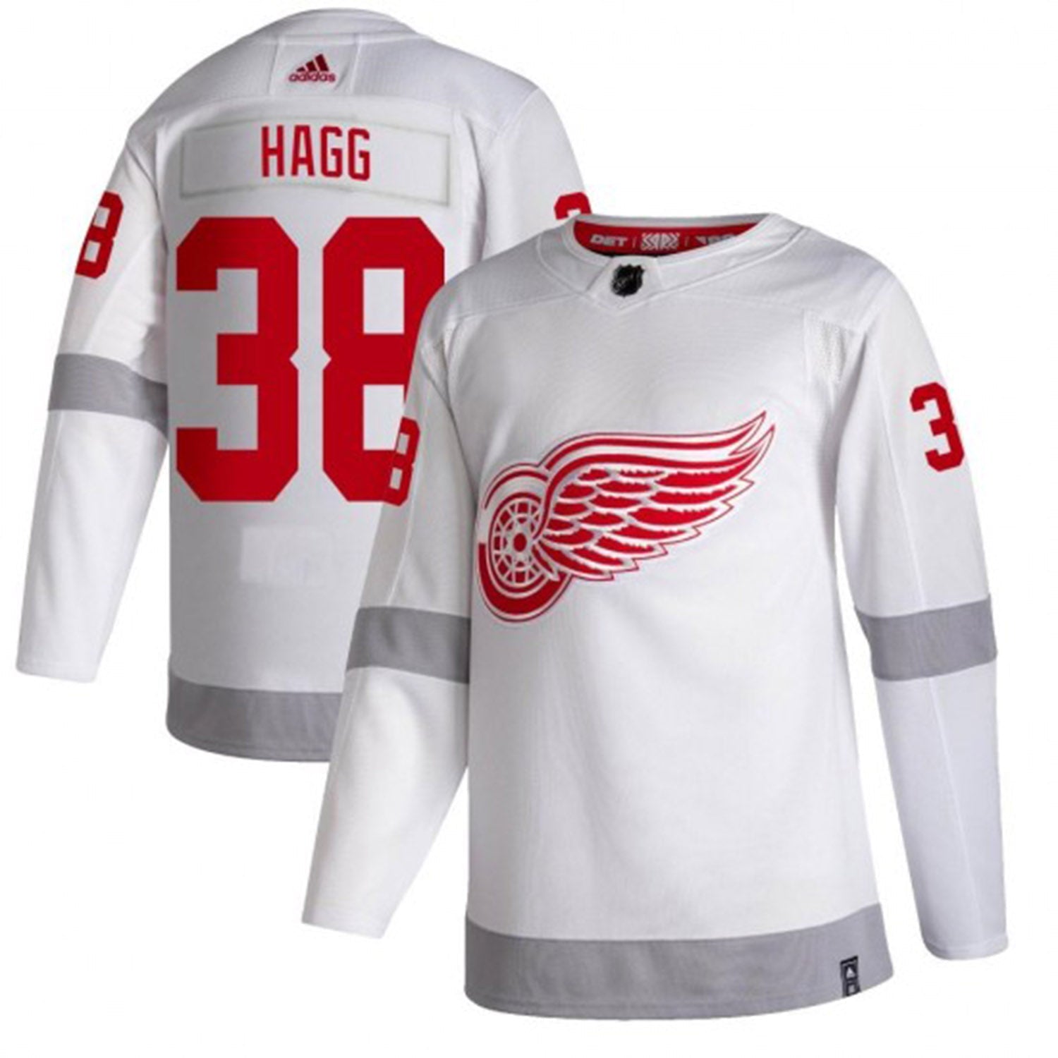Robert Hagg Detroit Red Wings 38 Jersey