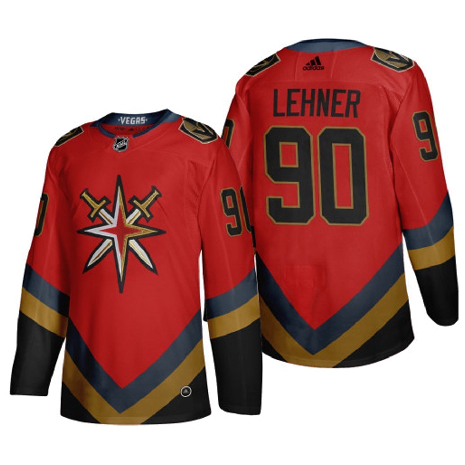 Robin Lehner Vegas Golden Knights 90 Jersey